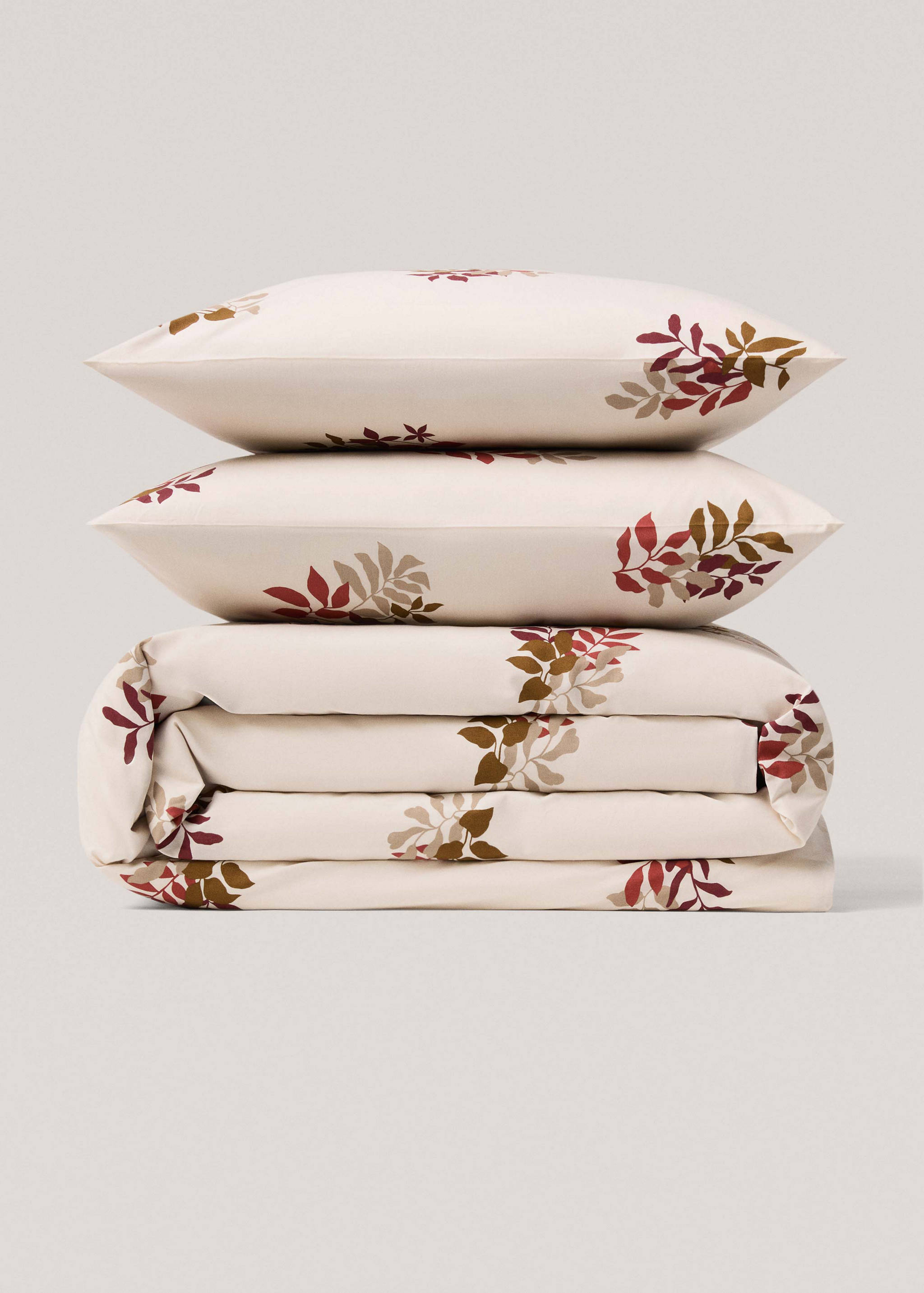 100% cotton floral duvet cover for 59.1in bed - Article without model