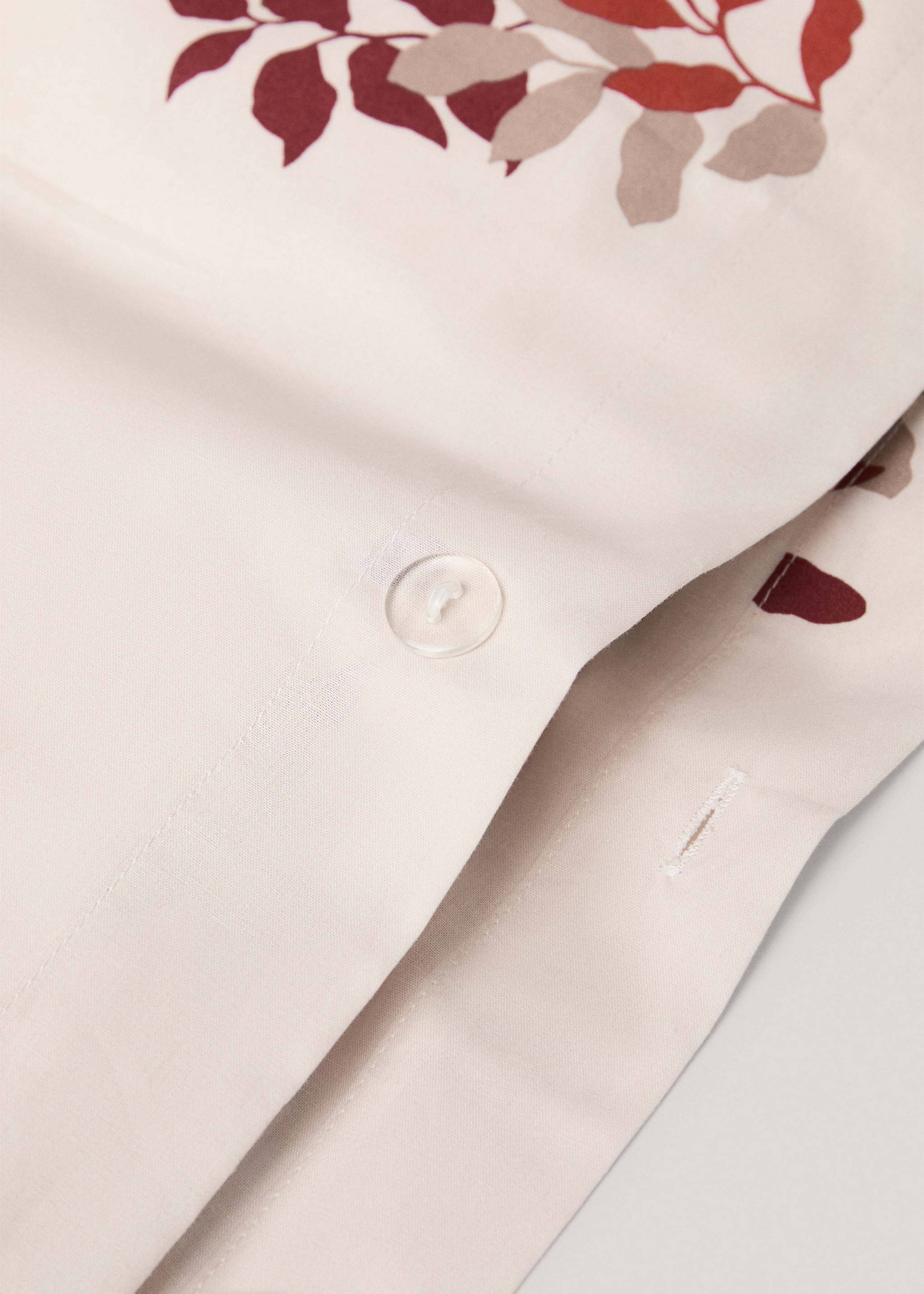 100% cotton floral duvet cover for 59.1in bed - Details of the article 3