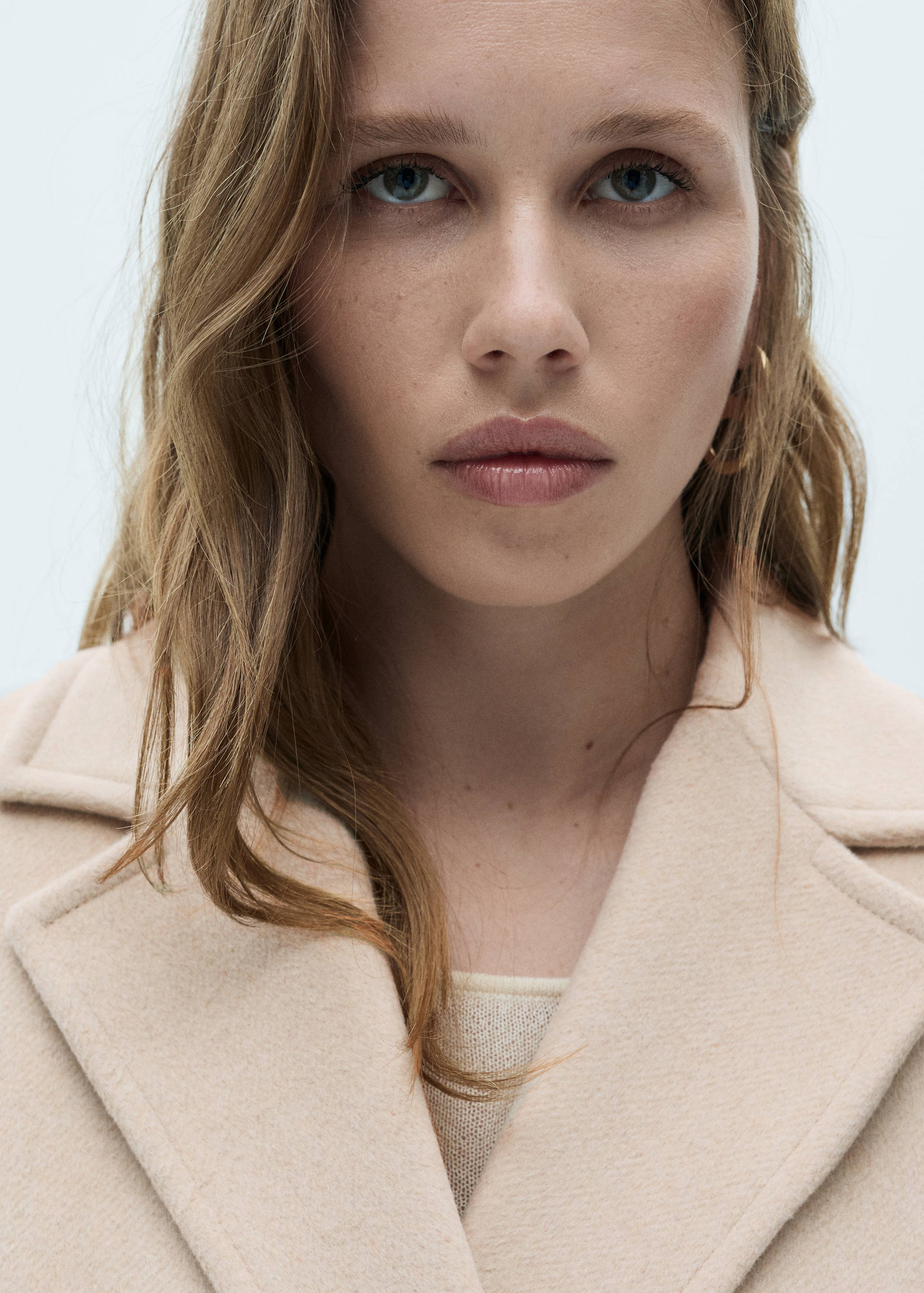 Double-breasted wool coat - Details of the article 1