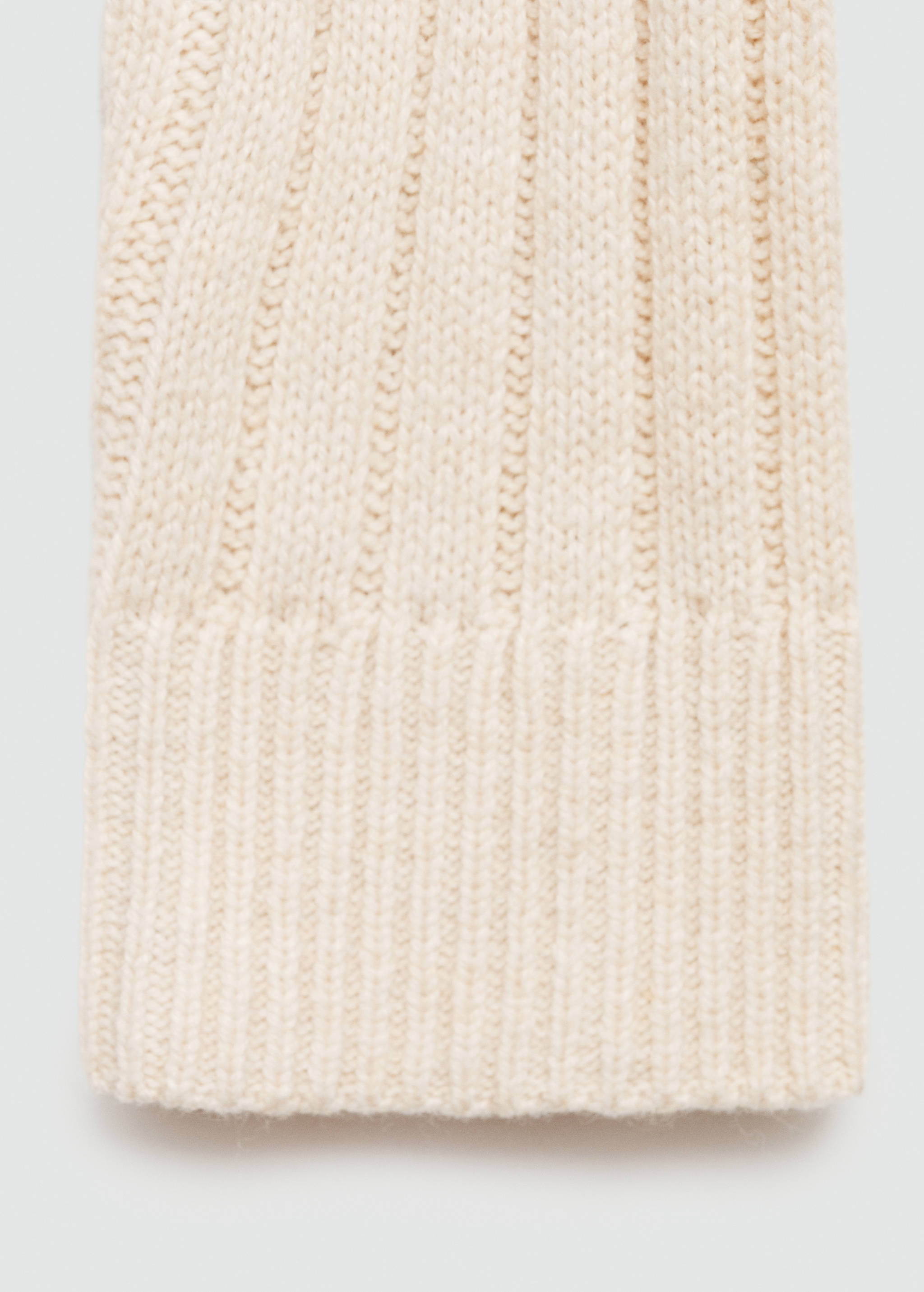 Ribbed knit sweater - Details of the article 0