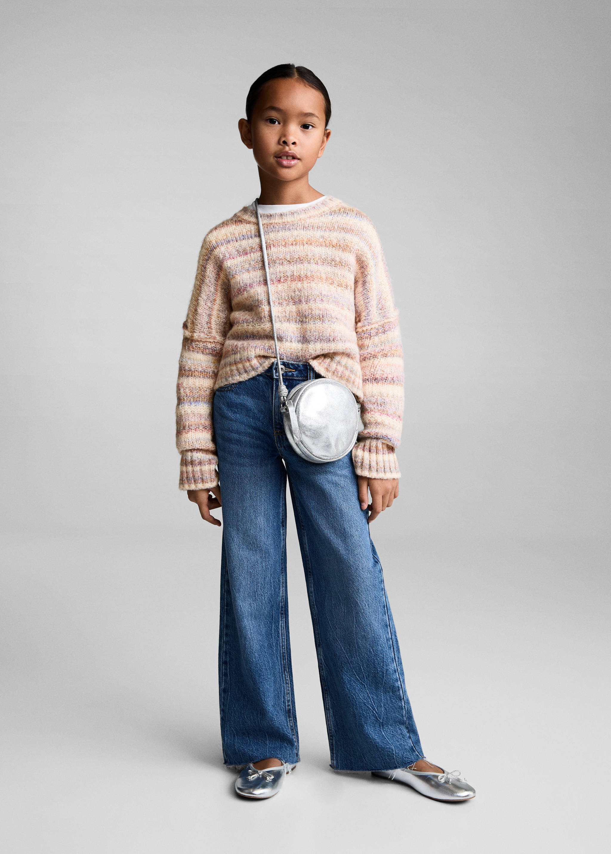 Knit striped sweater - General plane