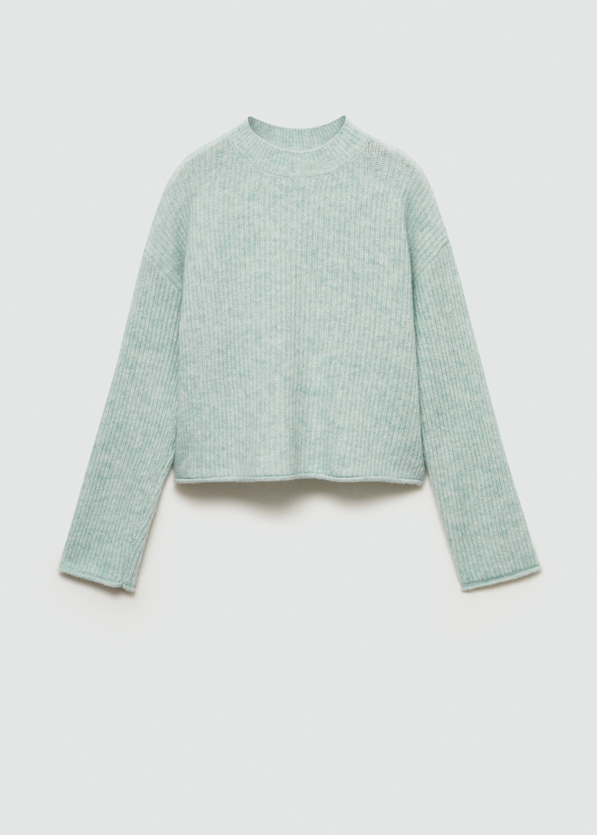 Ribbed knit sweater - Article without model