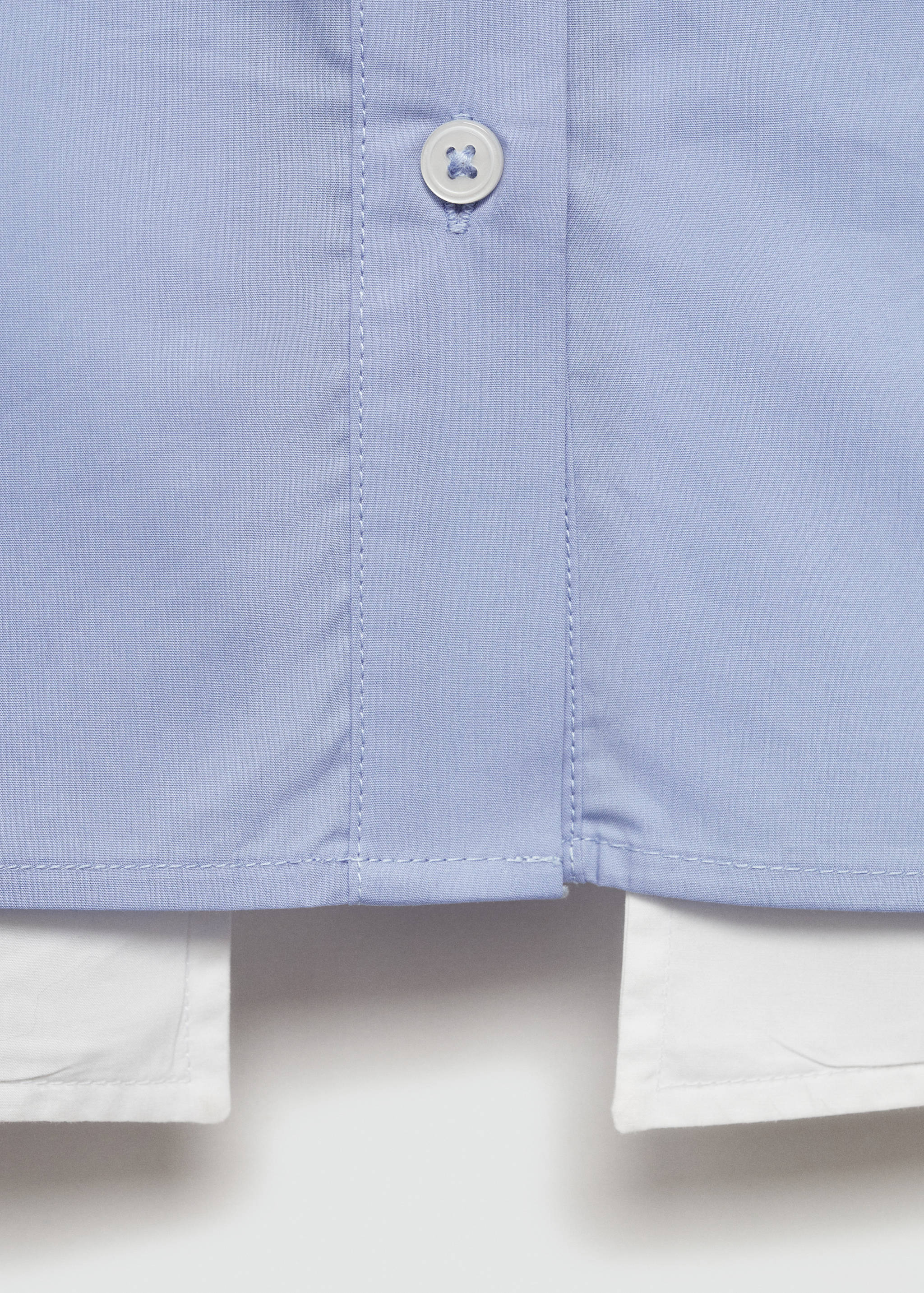 Combination crop shirt - Details of the article 8