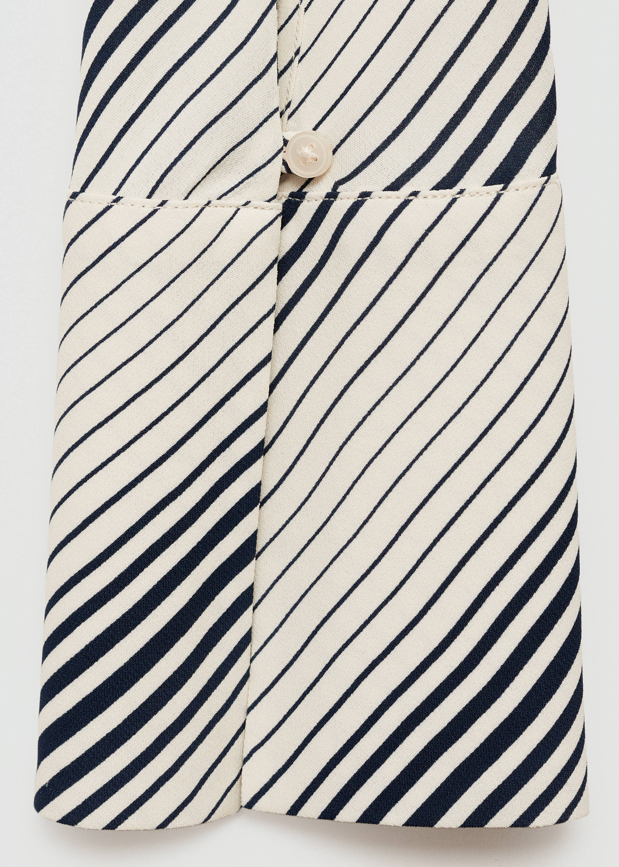 Striped shirt with flared sleeves - Details of the article 0