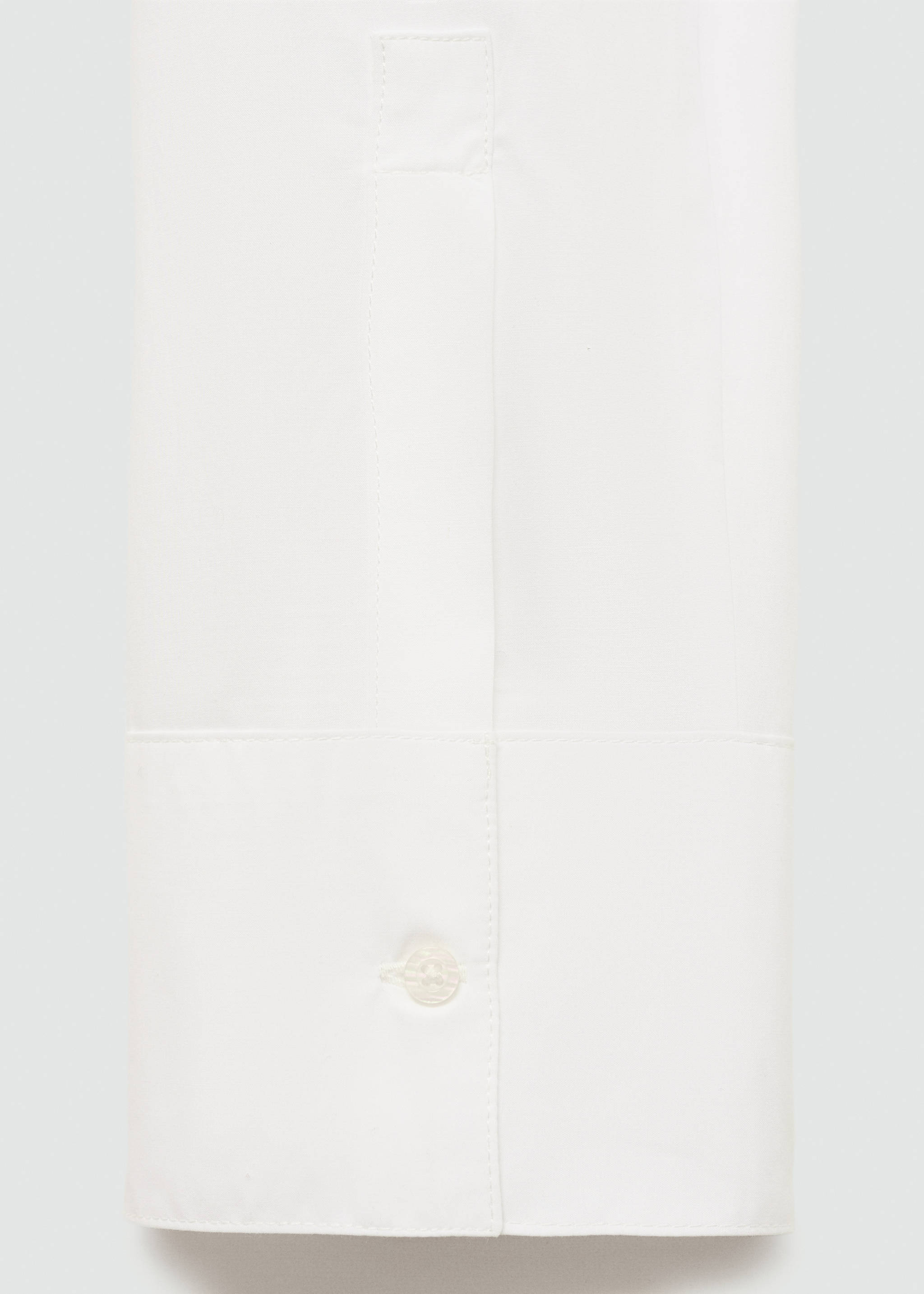 Укороченная рубашка из хлопка - Деталь изделия 0
