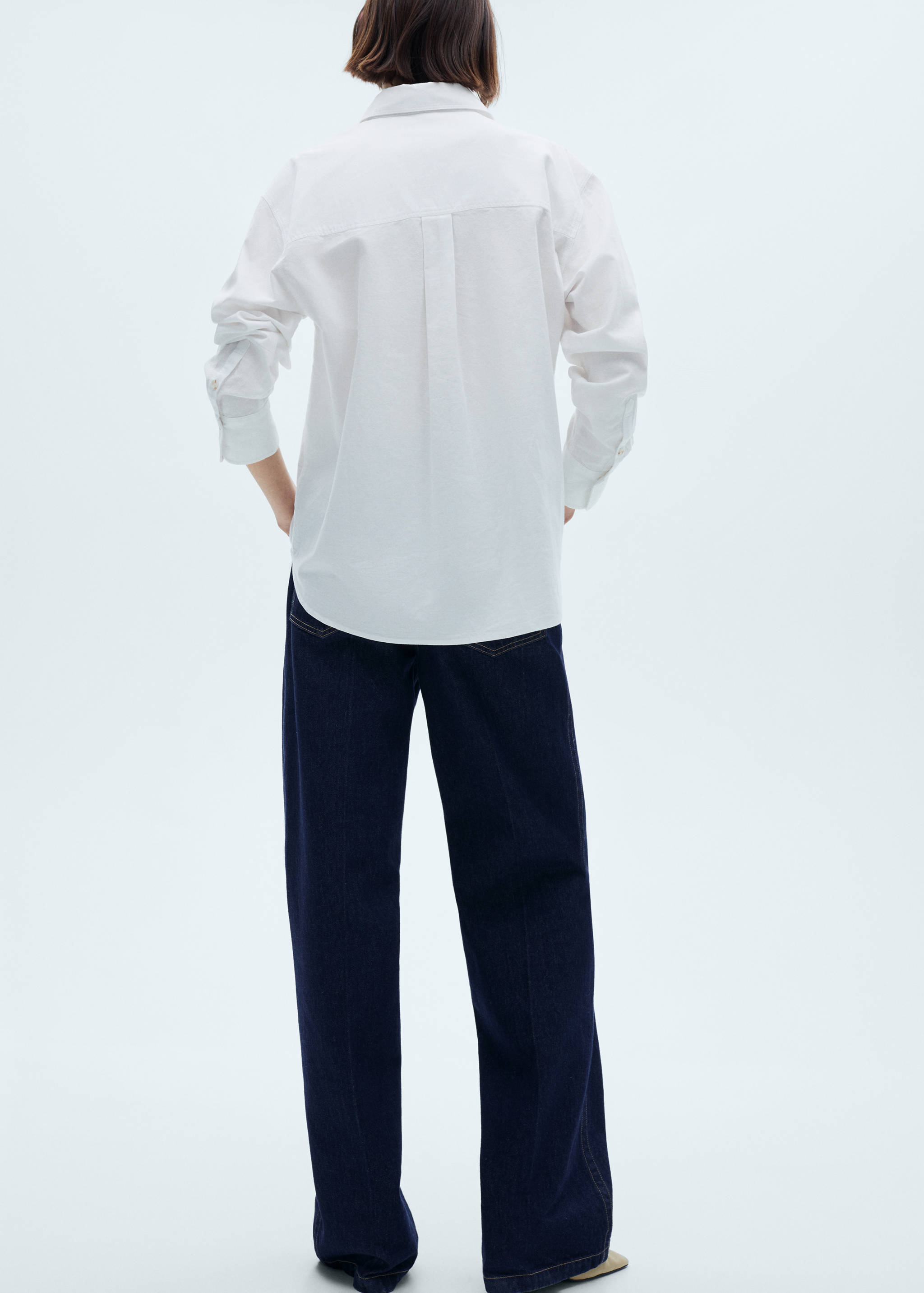 Camisa algodón manga larga - Reverso del artículo