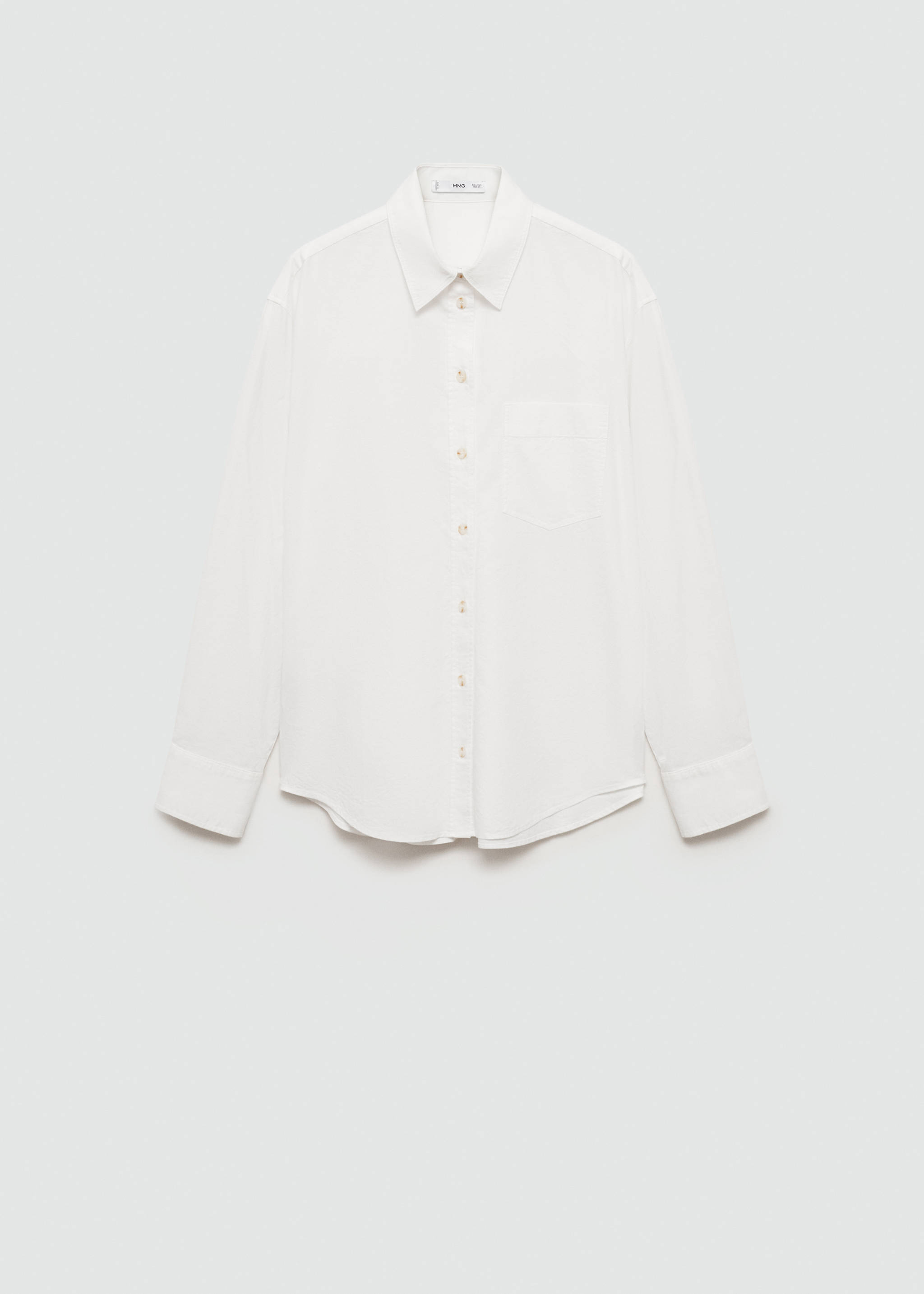 Camisa algodón manga larga - Artículo sin modelo