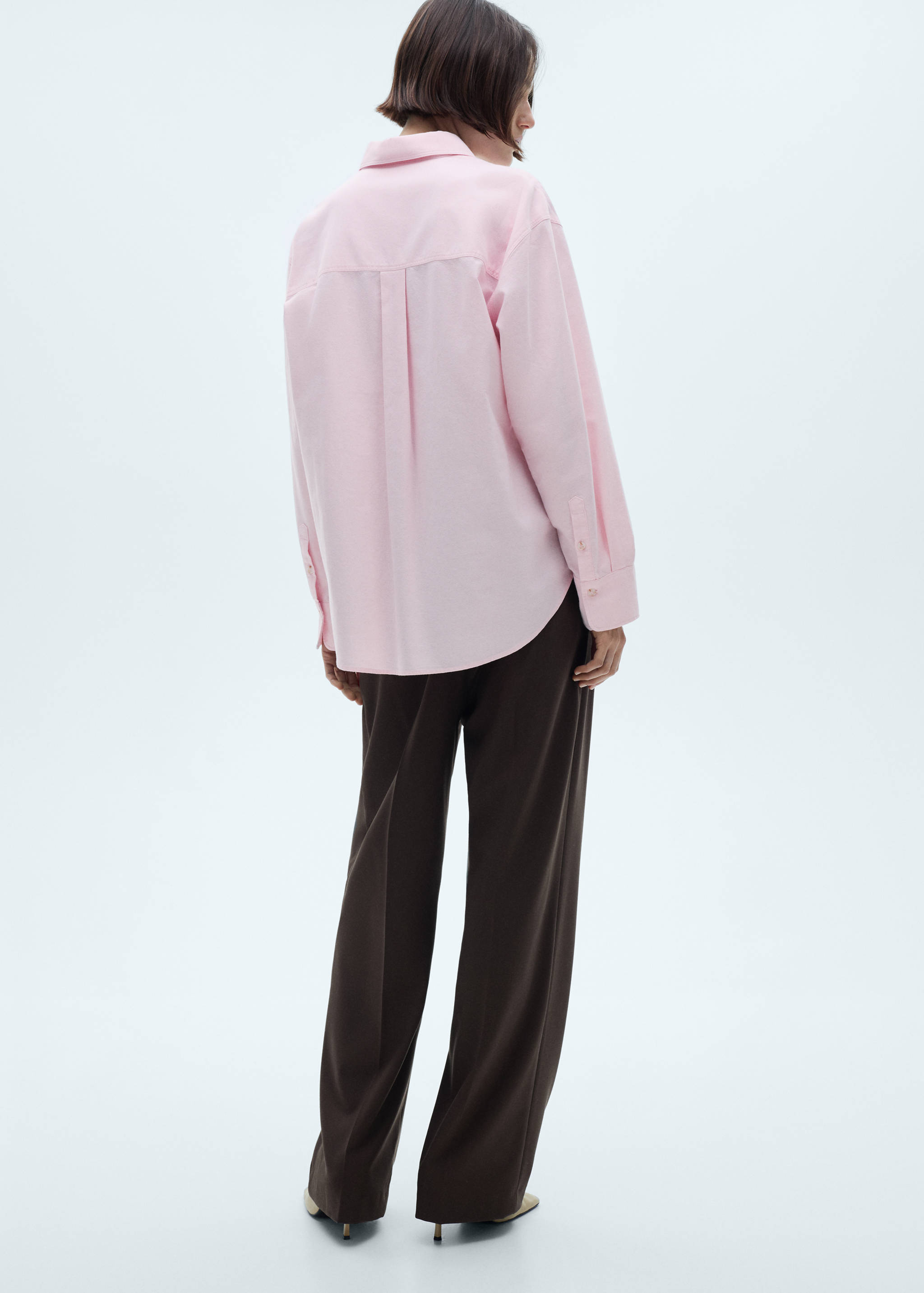 Camisa algodón manga larga - Reverso del artículo