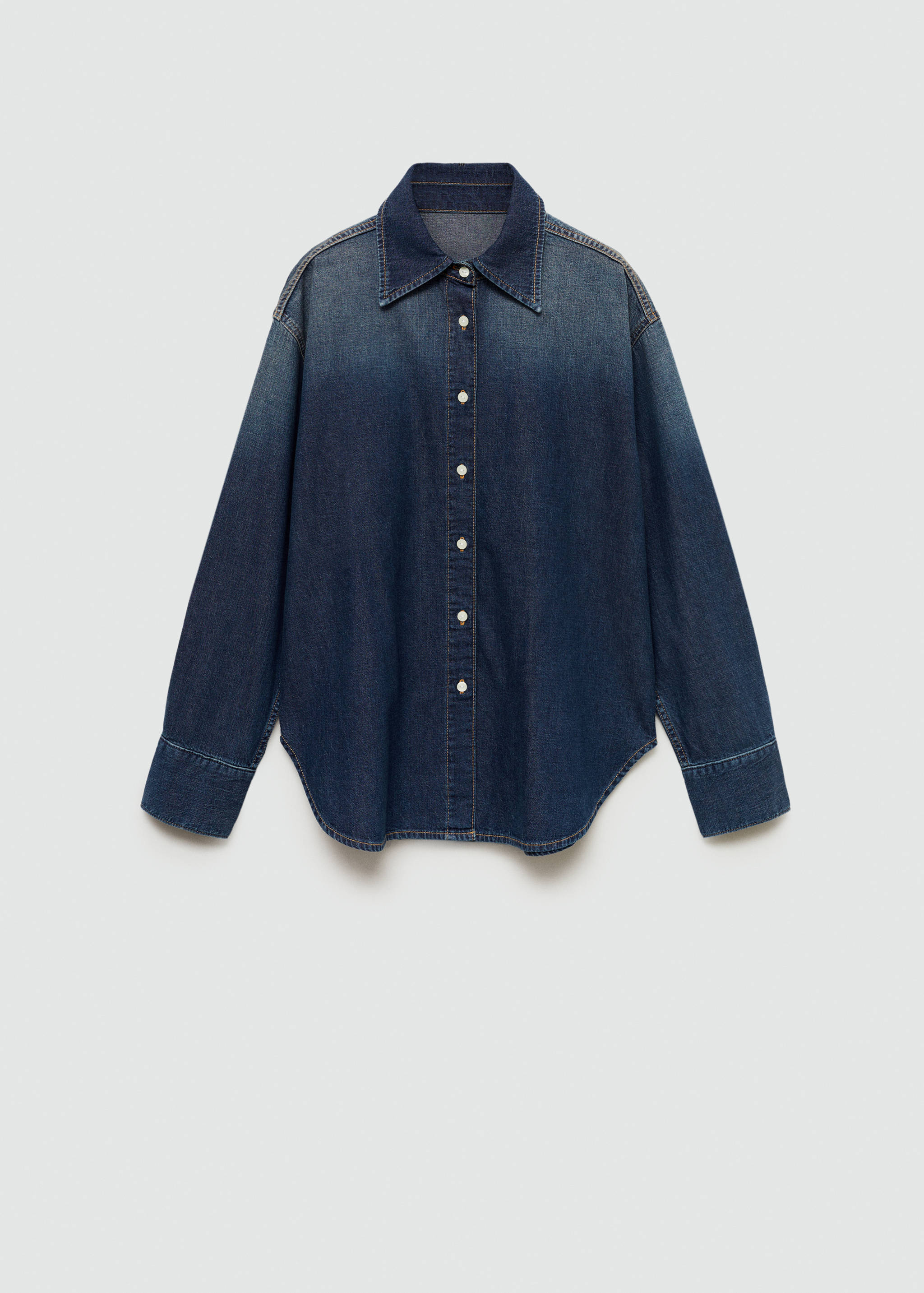 Chemise jean oversize - Article sans modèle