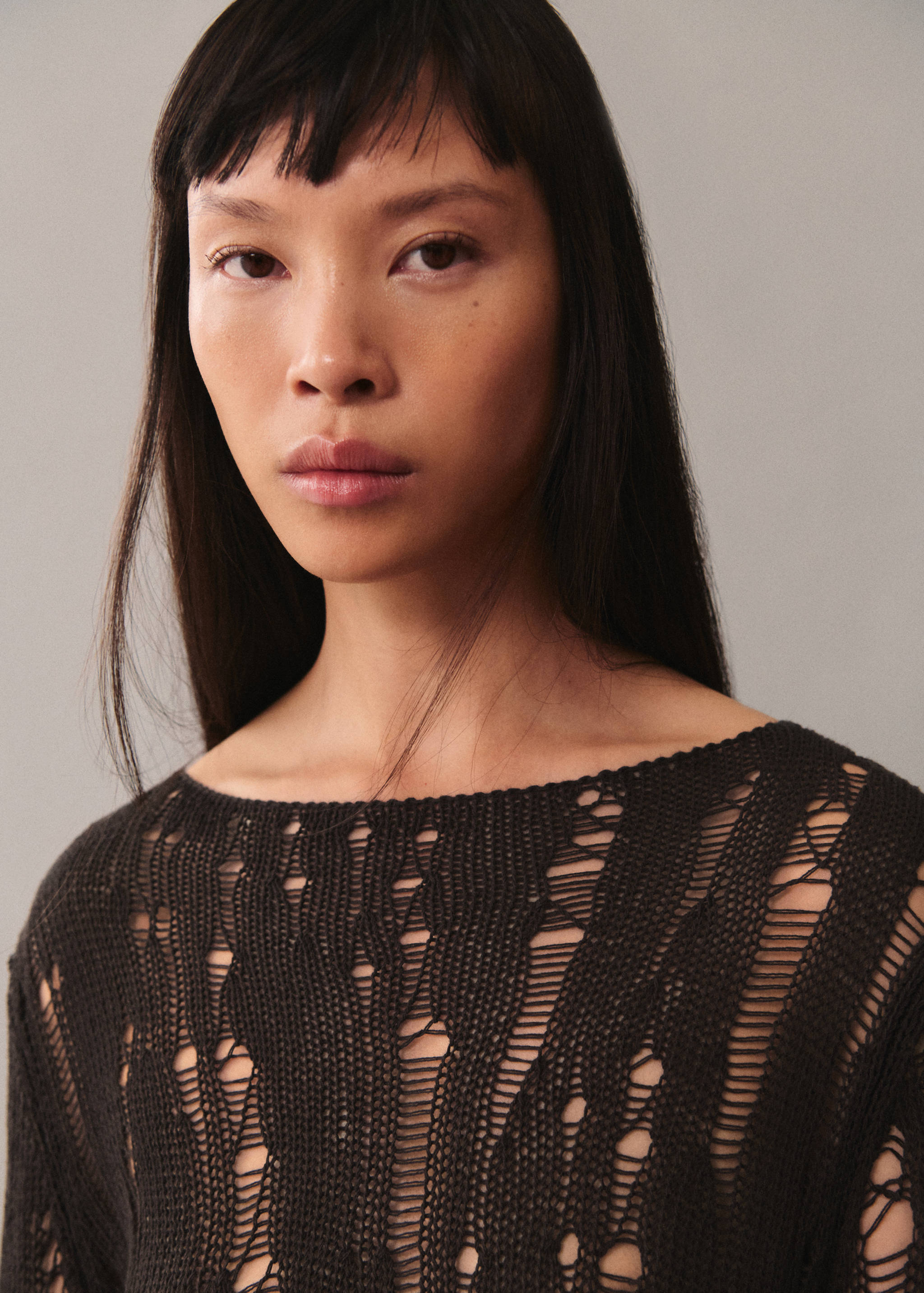 Knitted sweater - Medium plane