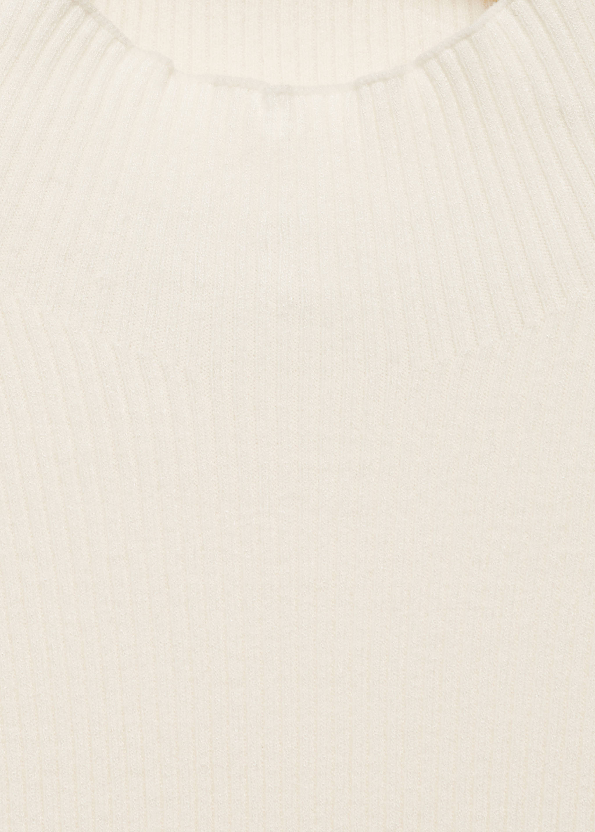 Pull-over côtelé col montant - Détail de l'article 8