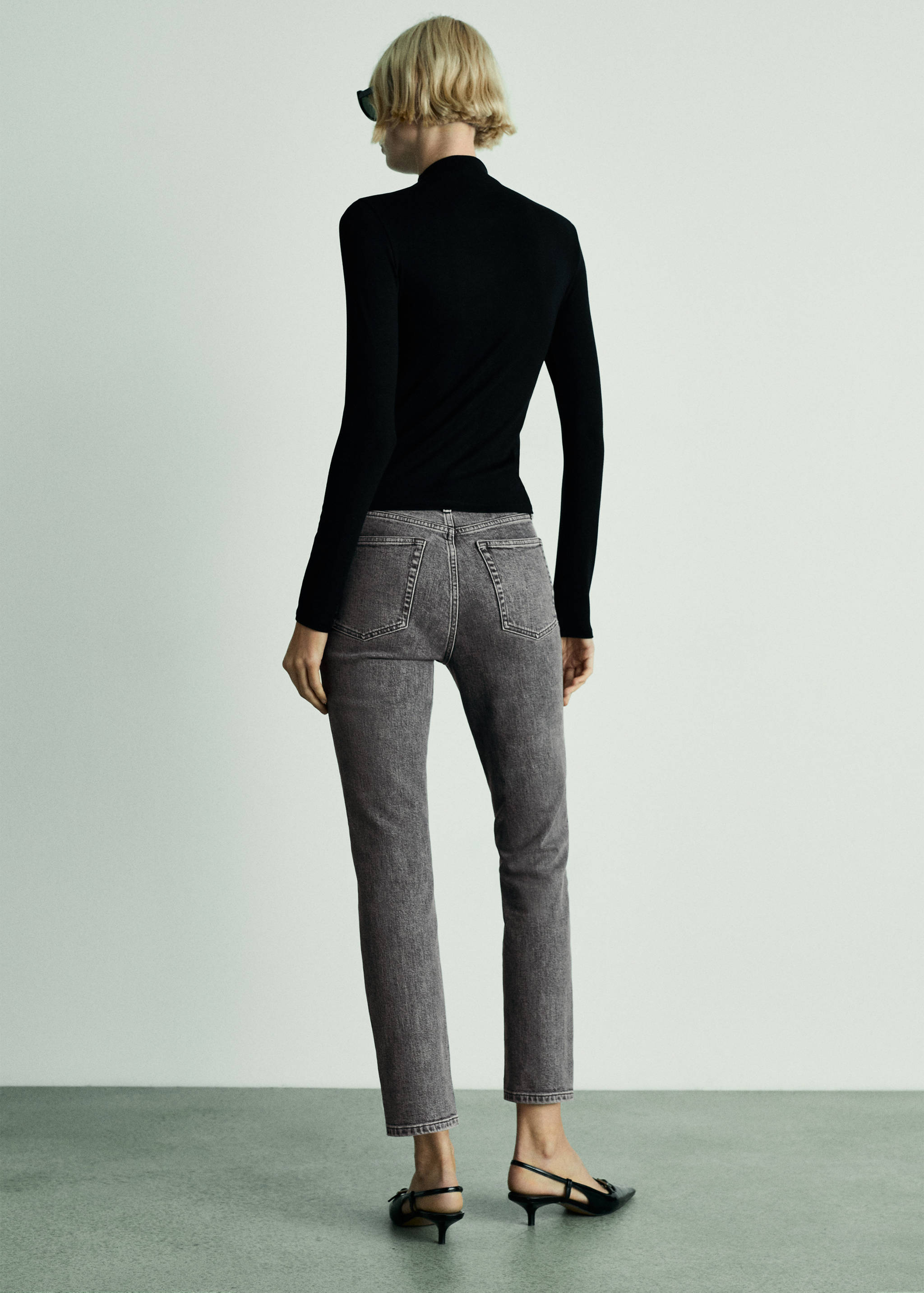 Claudia slim-fit cropped jeans - Reverse of the article