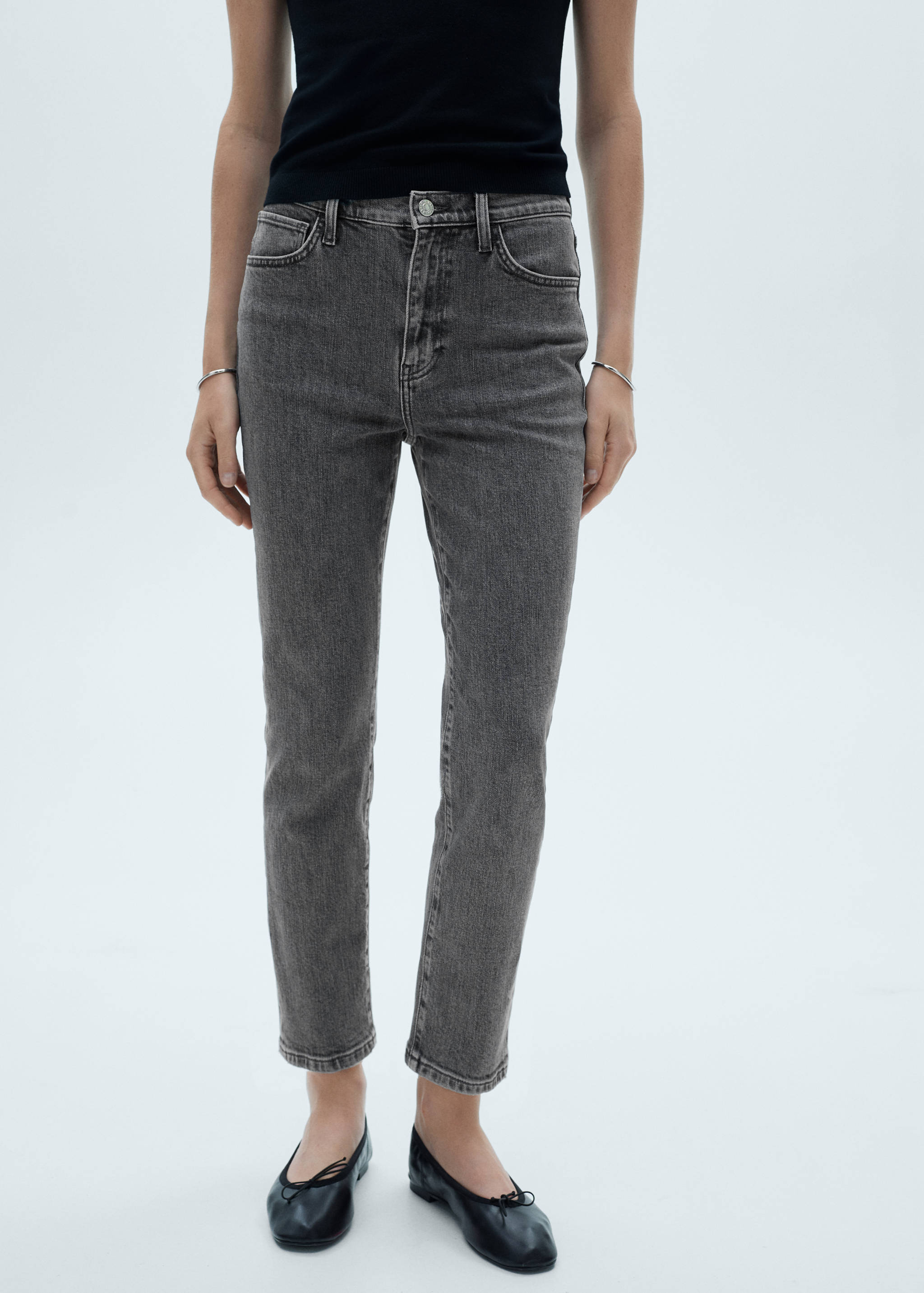 Claudia slim-fit cropped jeans - Details of the article 3