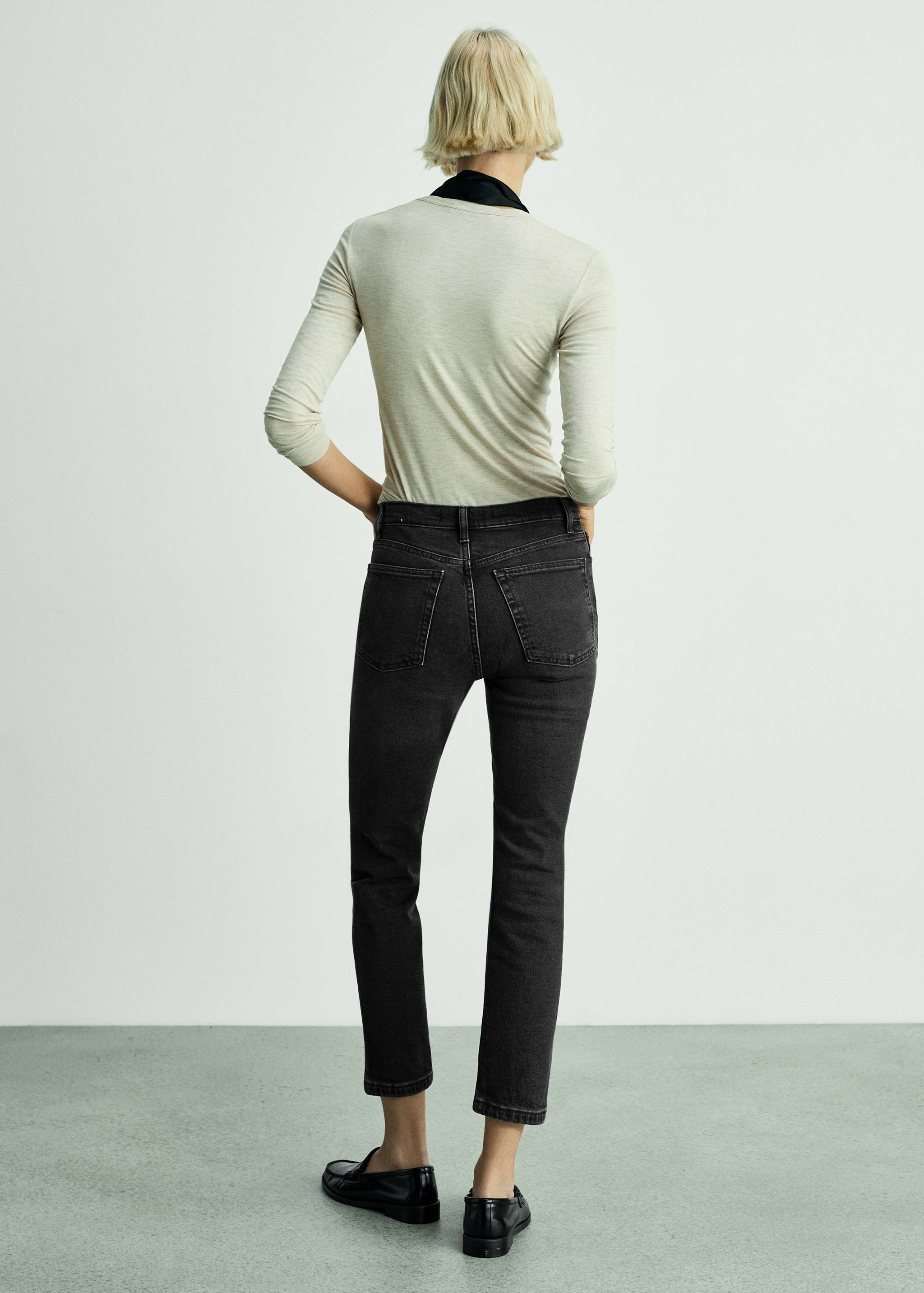 Claudia slim-fit cropped jeans - Reverse of the article