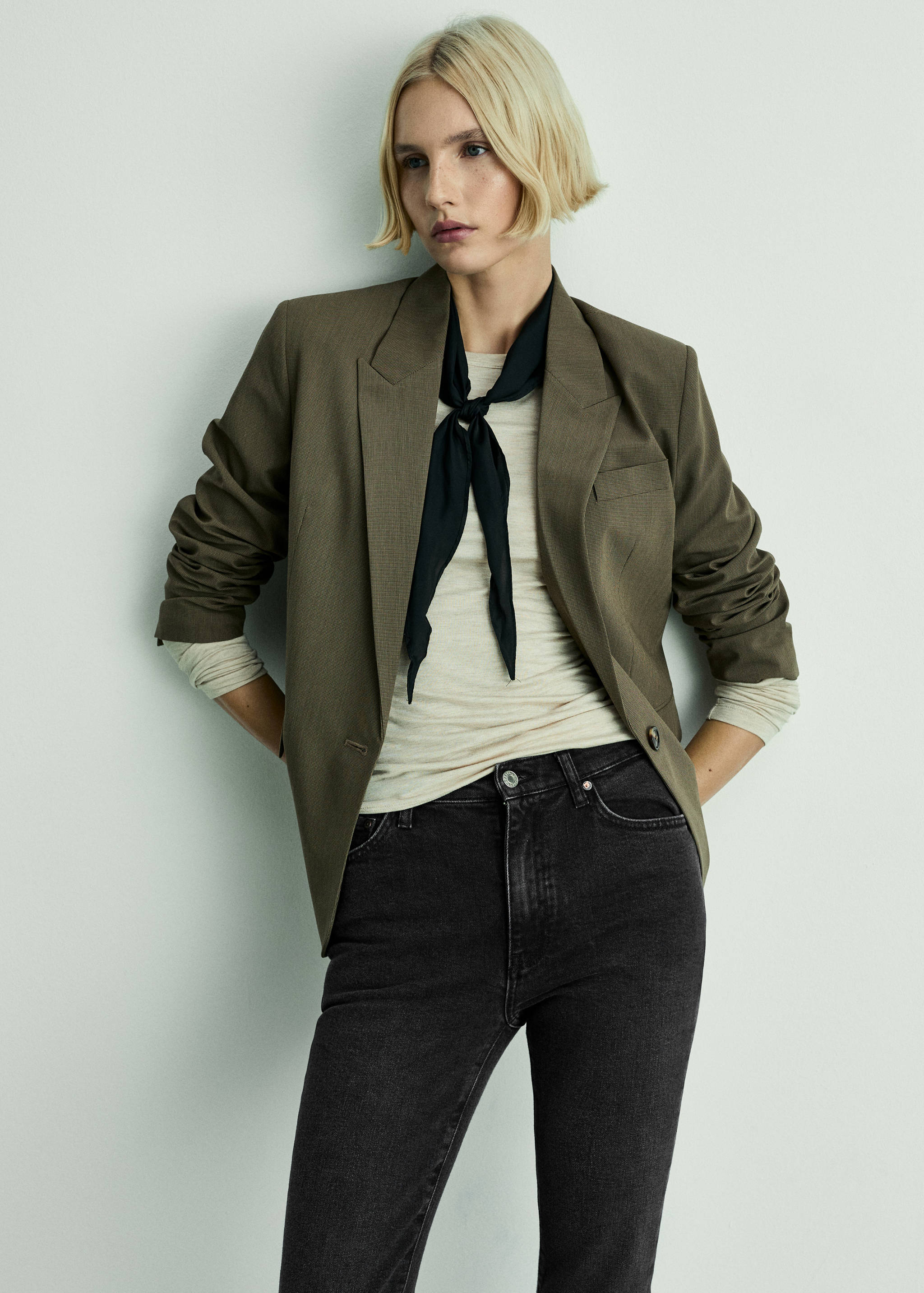 Claudia slim-fit cropped jeans - Details of the article 1