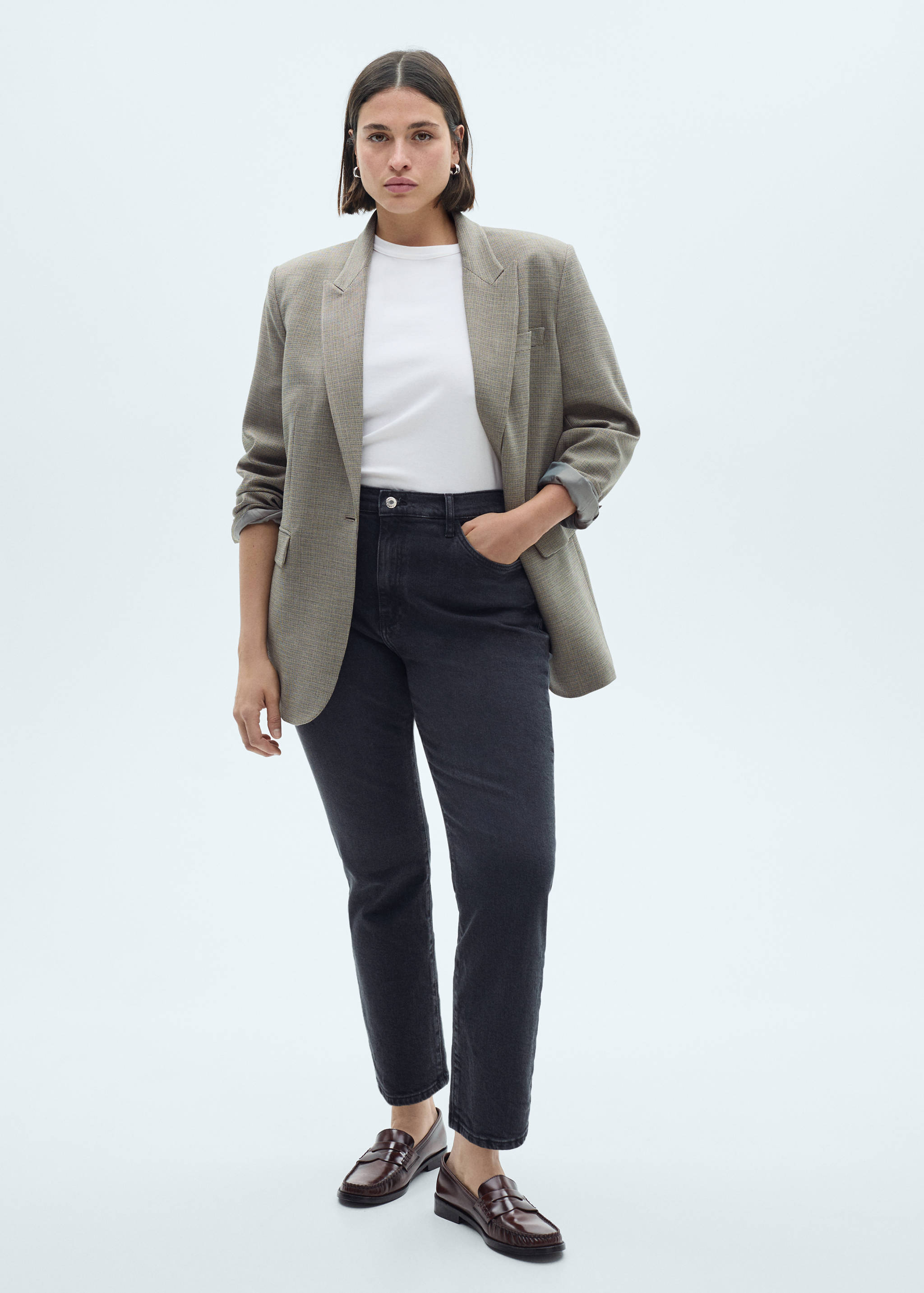 Claudia slim-fit cropped jeans - Details of the article 3