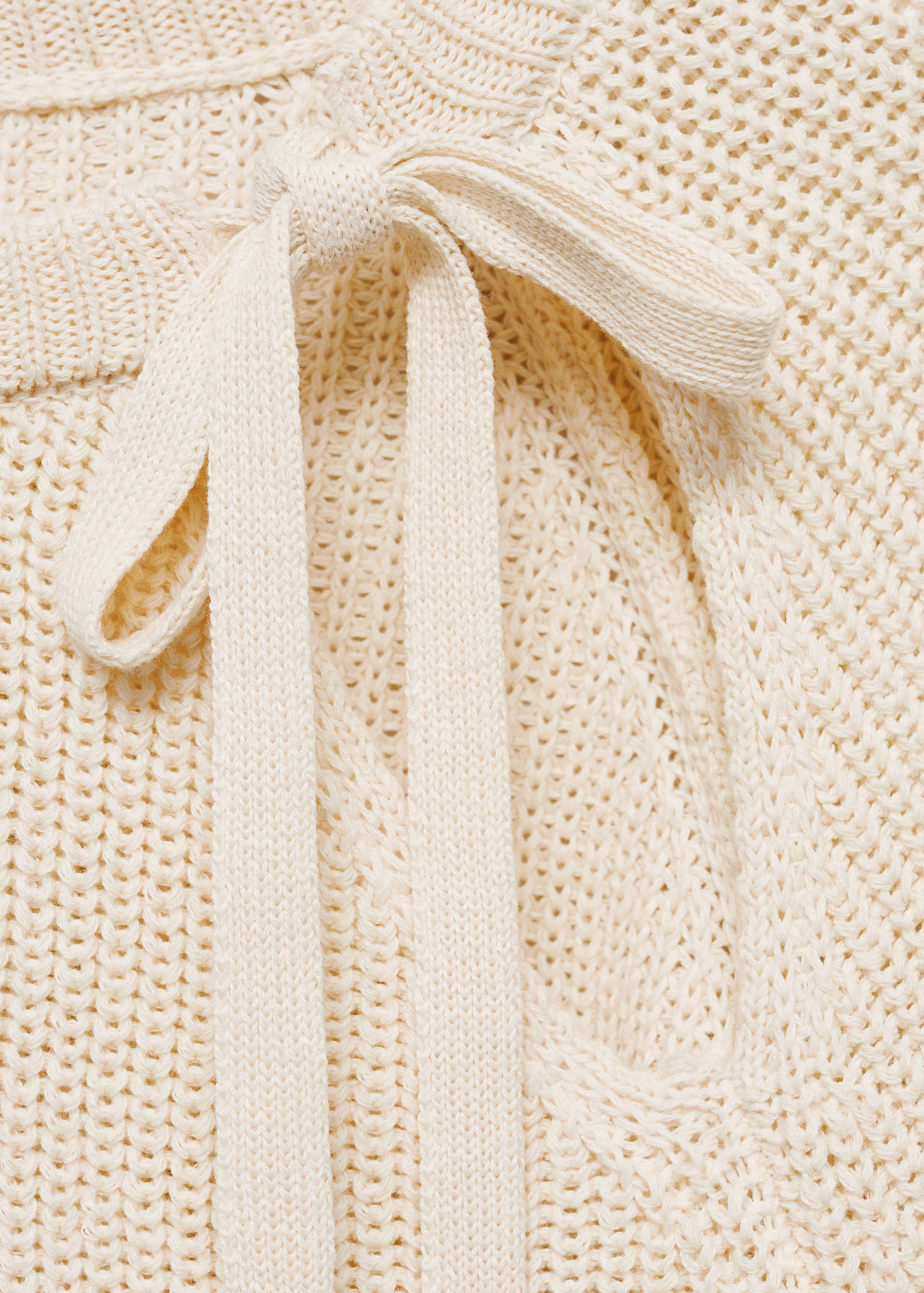 Cut-out knitted sweater - Details of the article 8