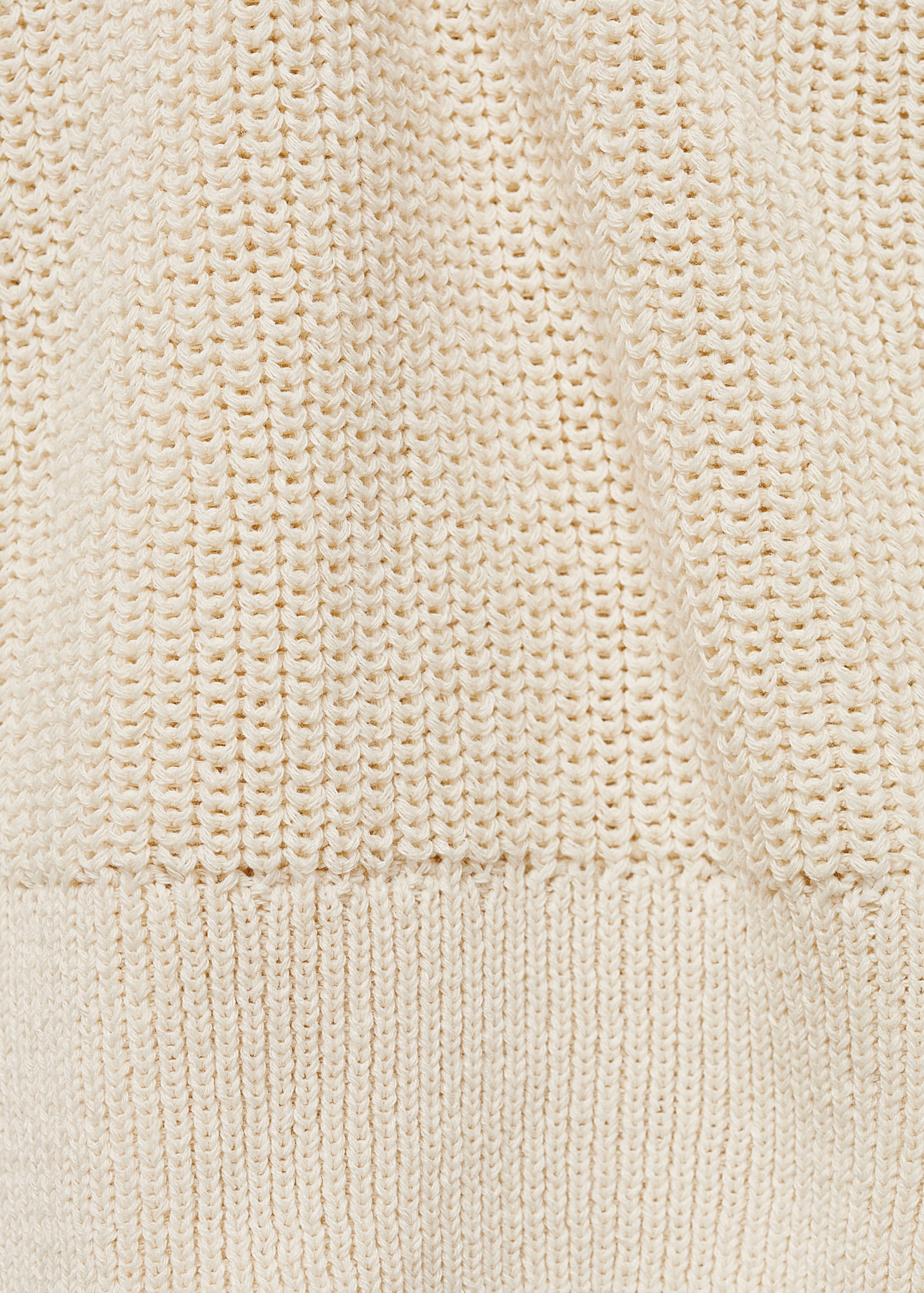 Cut-out knitted sweater - Details of the article 0