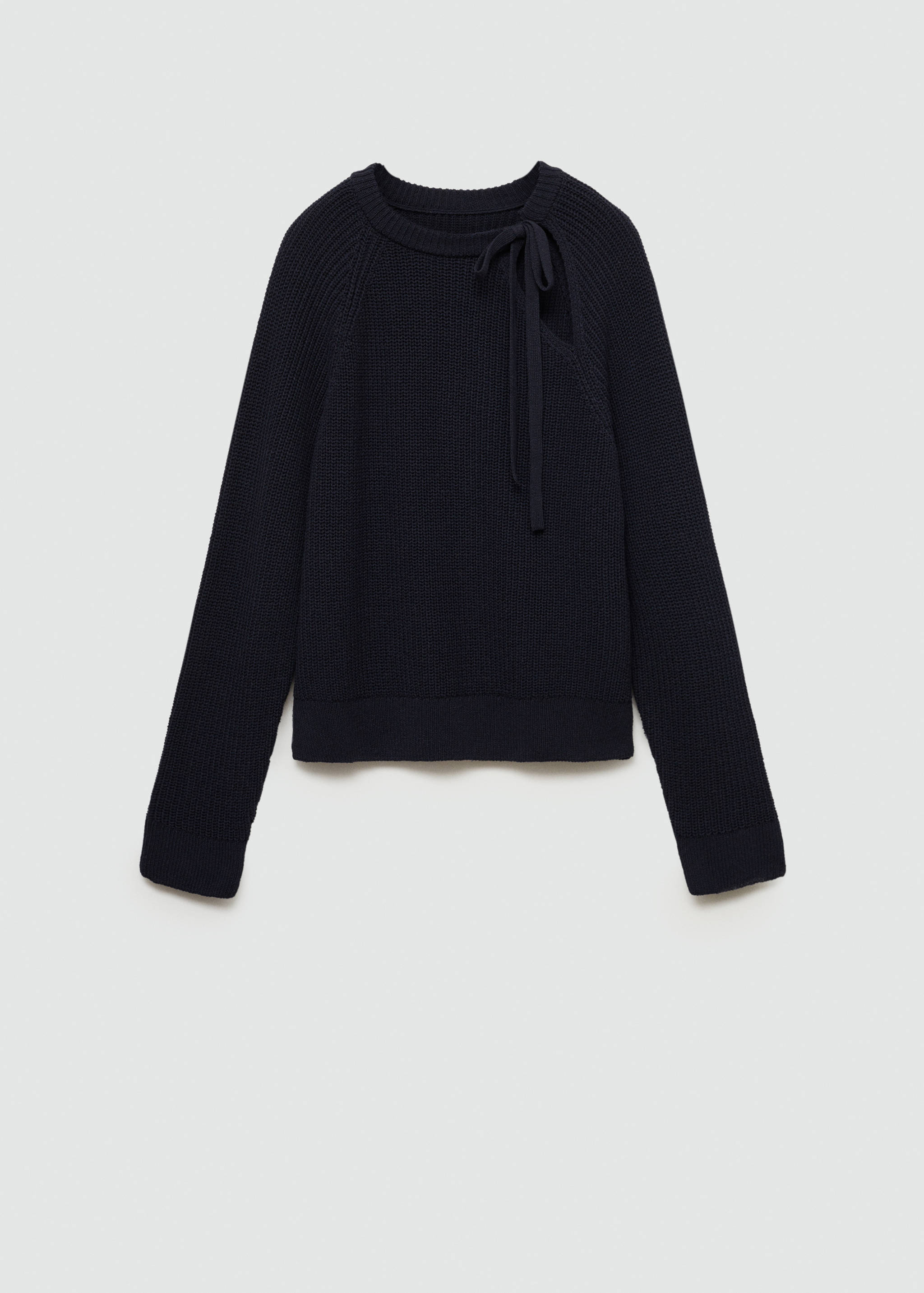 Cut-out knitted sweater - Article without model