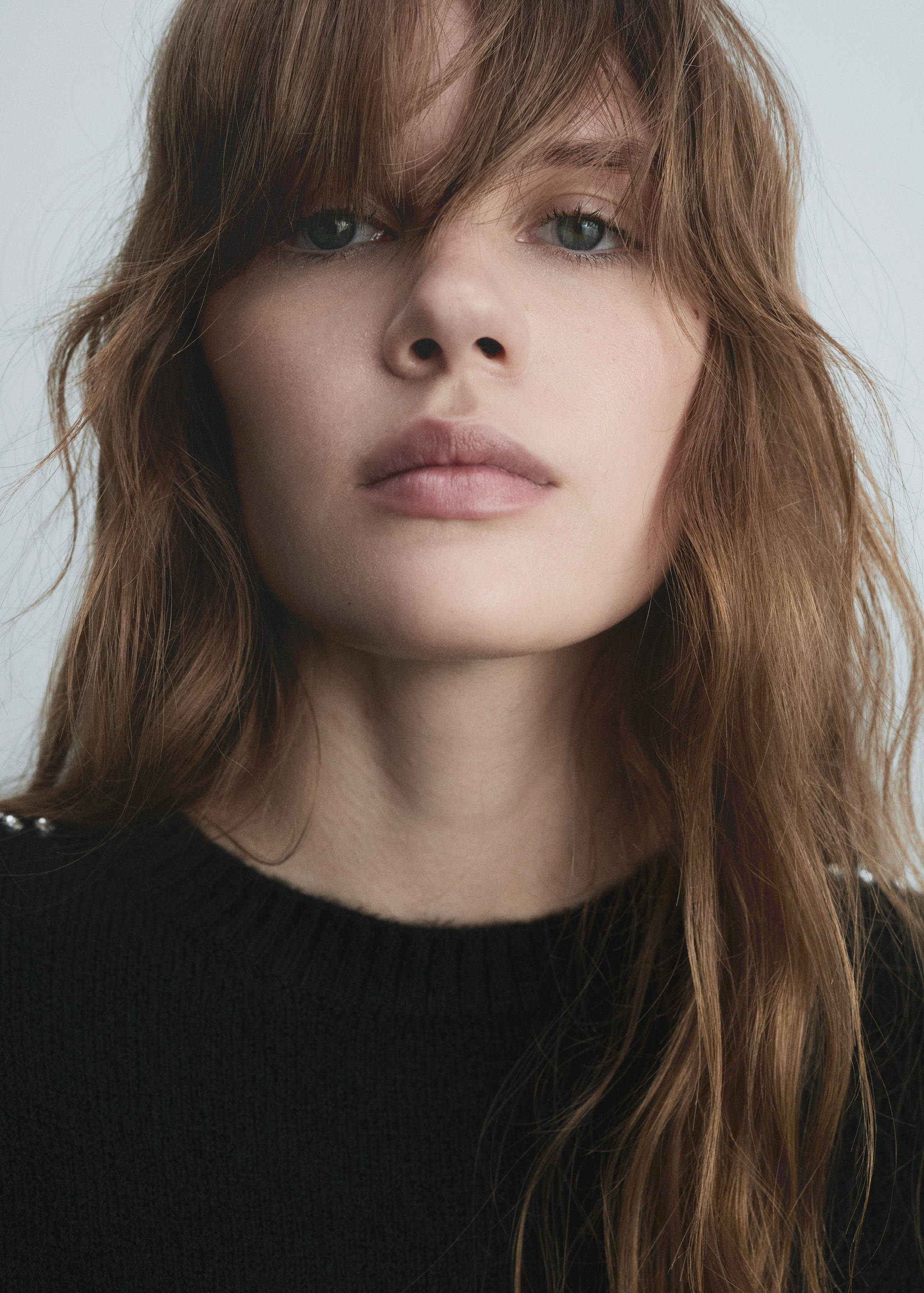 Knitted sweater with glitter detail - Details of the article 1