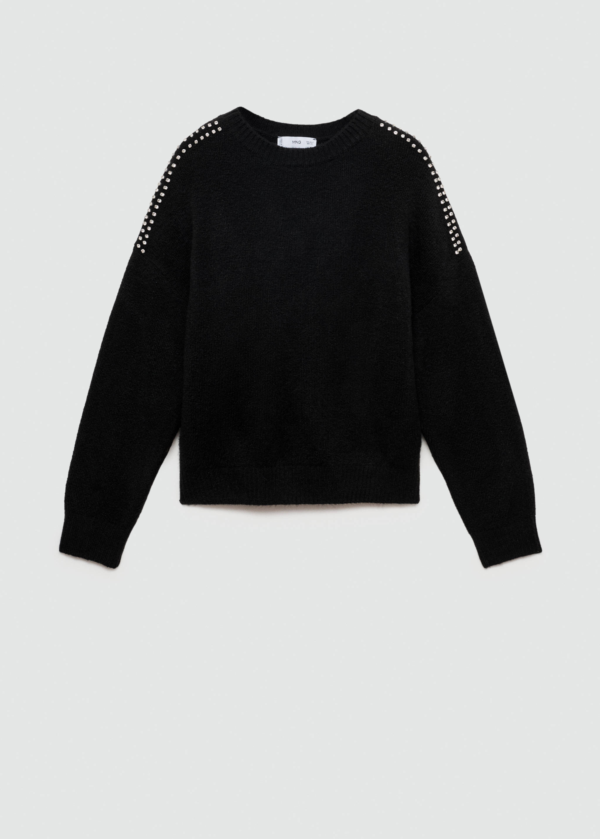 Knitted sweater with glitter detail - Article without model