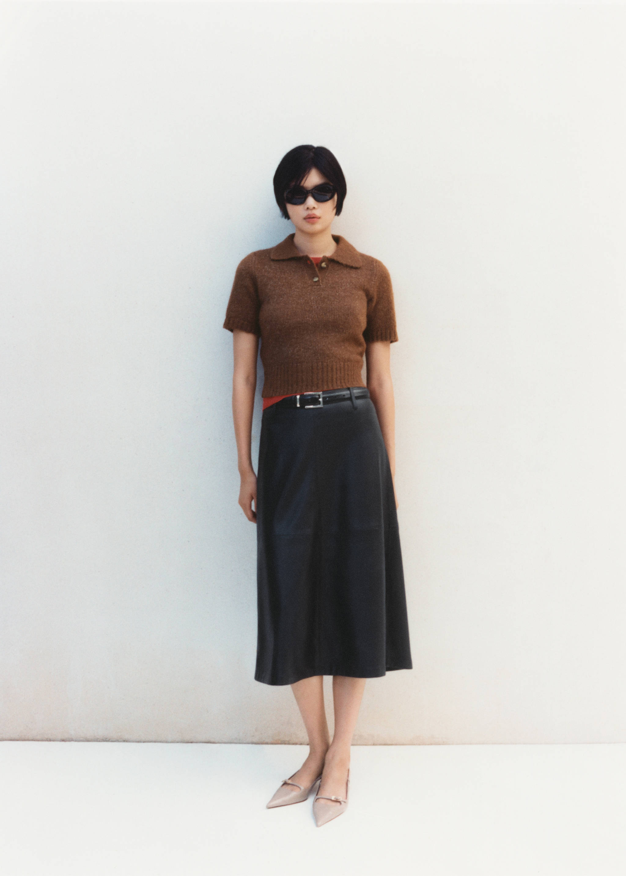 Polo maille détails côtelés - Détail de l'article 7