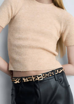 Short sleeve sweater — Ecru 5