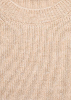 Short sleeve sweater — Ecru 7