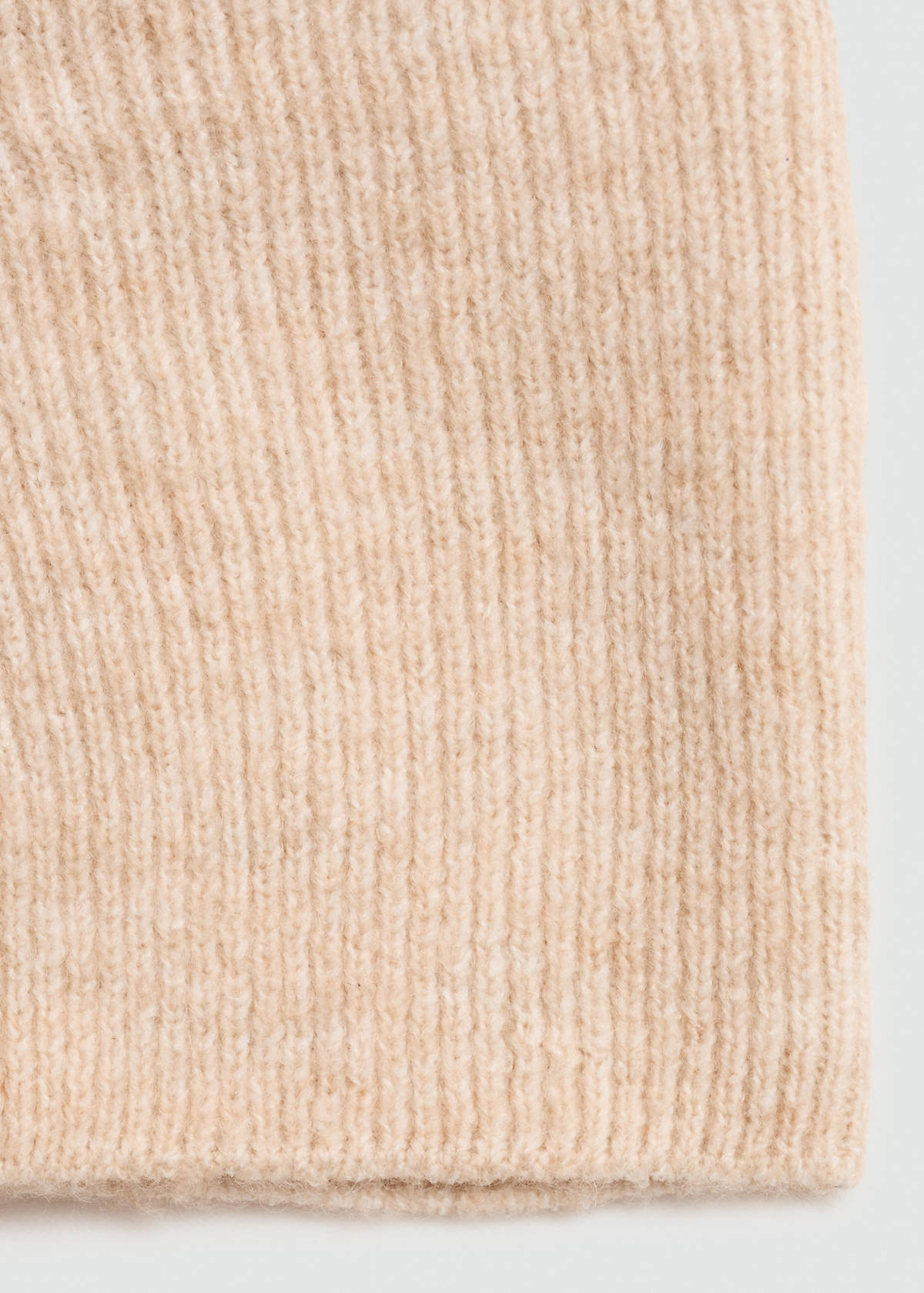 Short sleeve sweater — Ecru