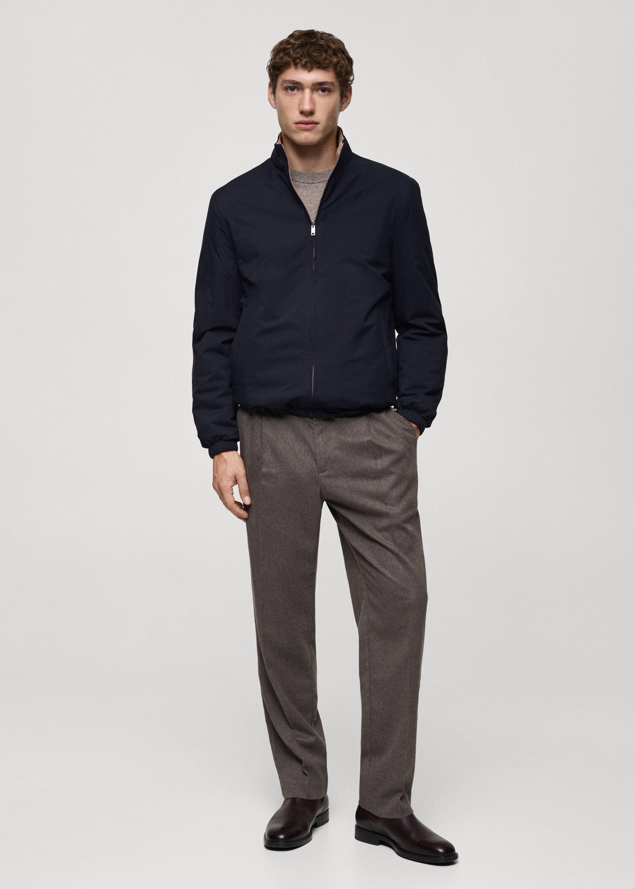 Wendbare wasserabweisende Steppjacke - Allgemeine Ansicht