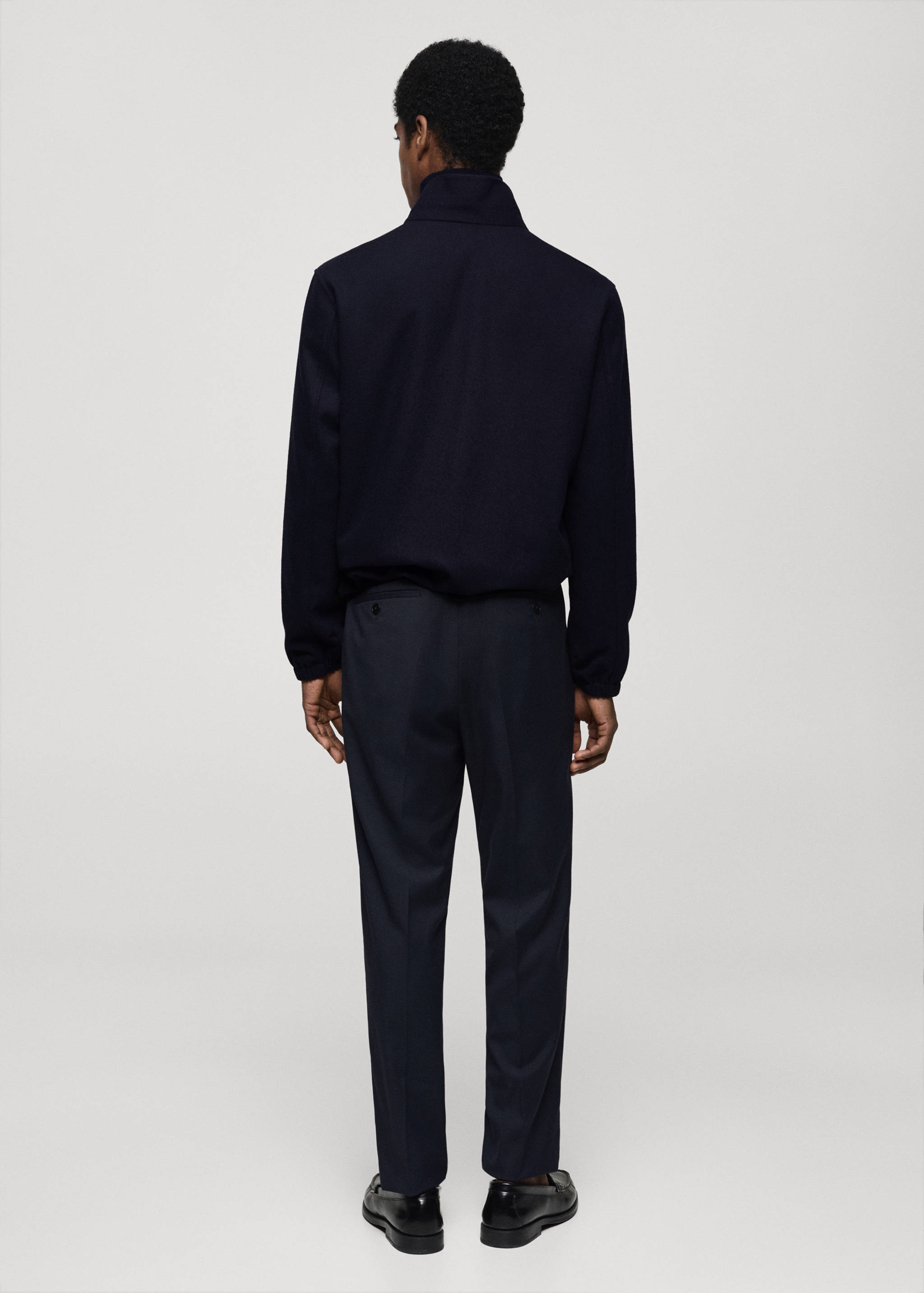 Blouson laine regular-fit - Verso de l’article