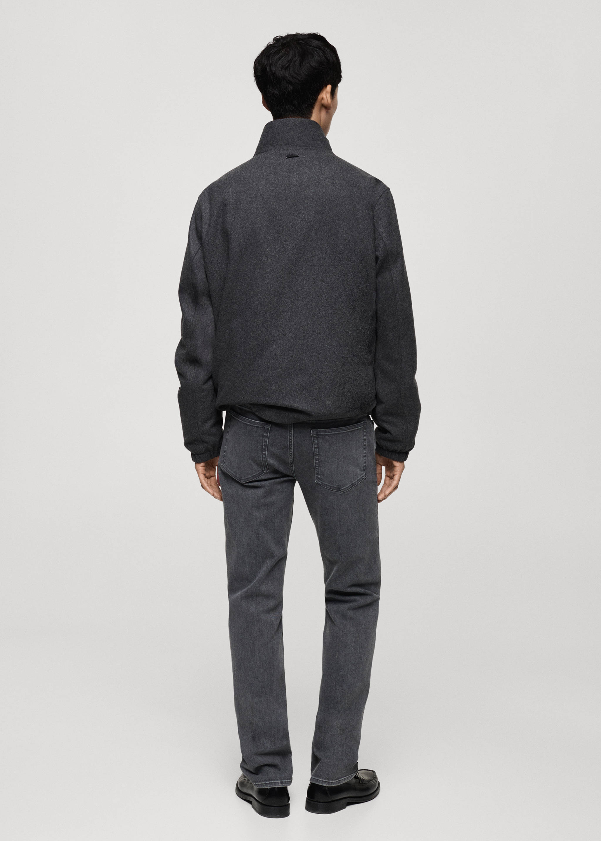 Blouson laine regular-fit - Verso de l’article