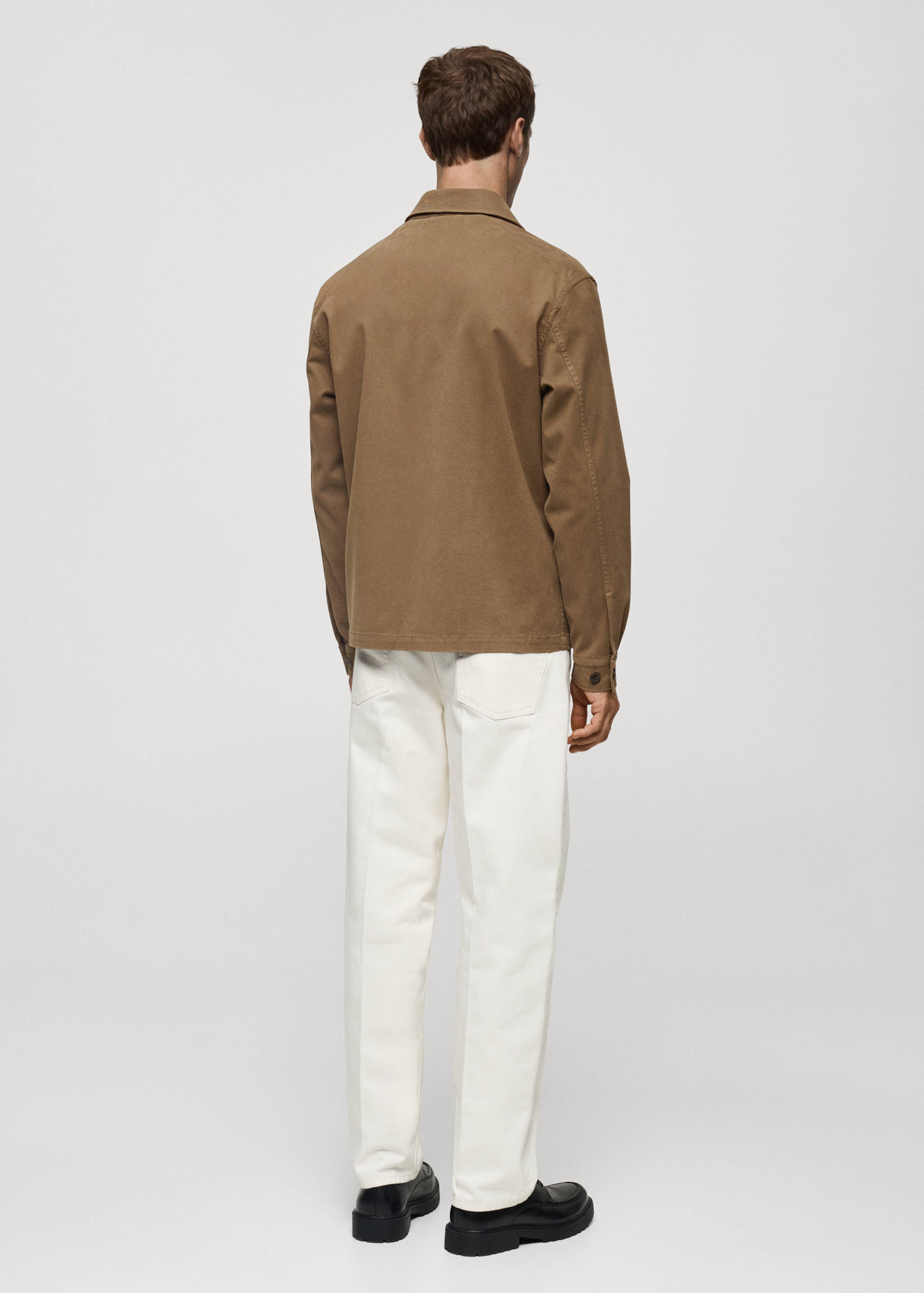 Surchemise twill coton poches - Verso de l’article