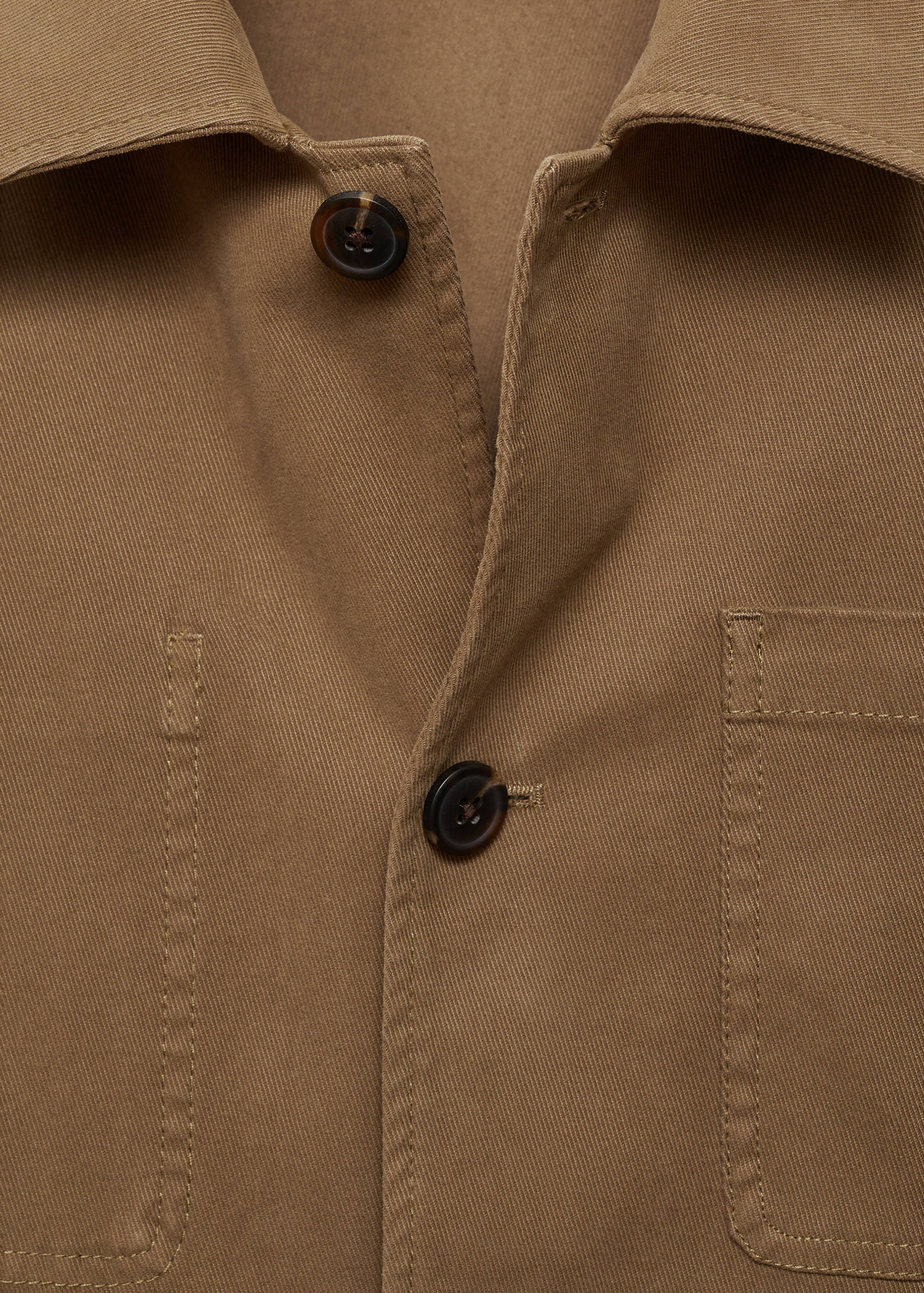 Surchemise twill coton poches - Détail de l'article 8