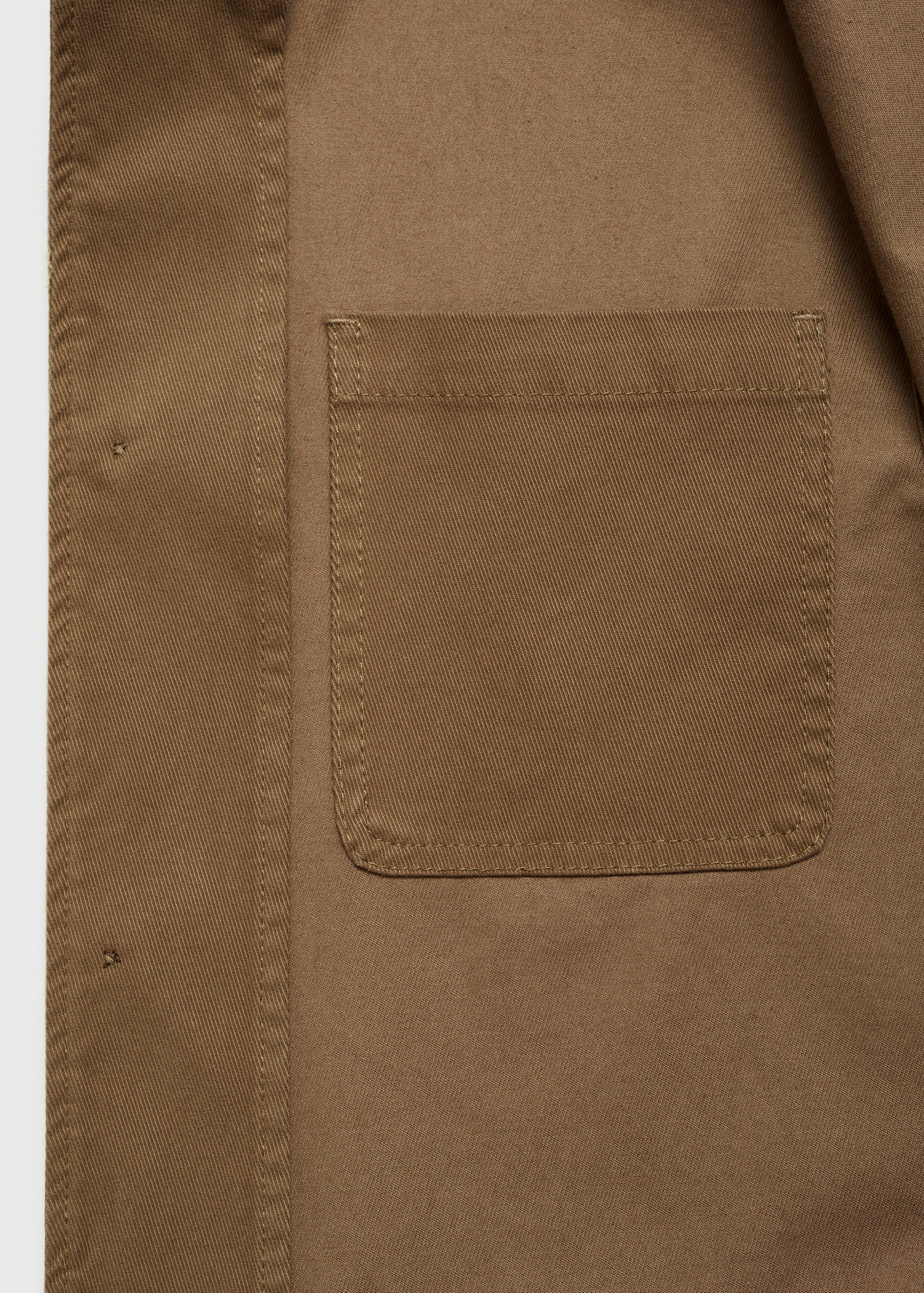 Surchemise twill coton poches - Détail de l'article 0