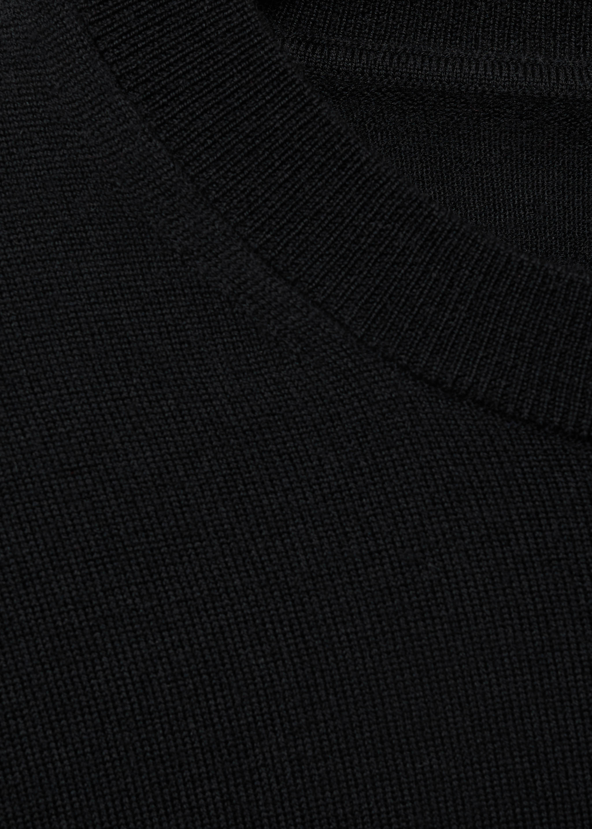 Fine rib-knit polo sweater - Details of the article 8