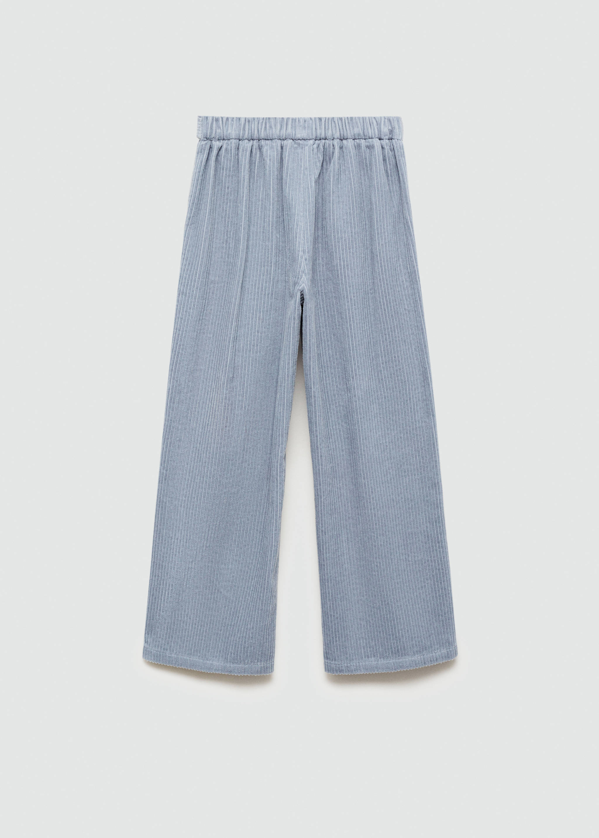 Pantalon style jupe-culotte velours côtelé - Verso de l’article