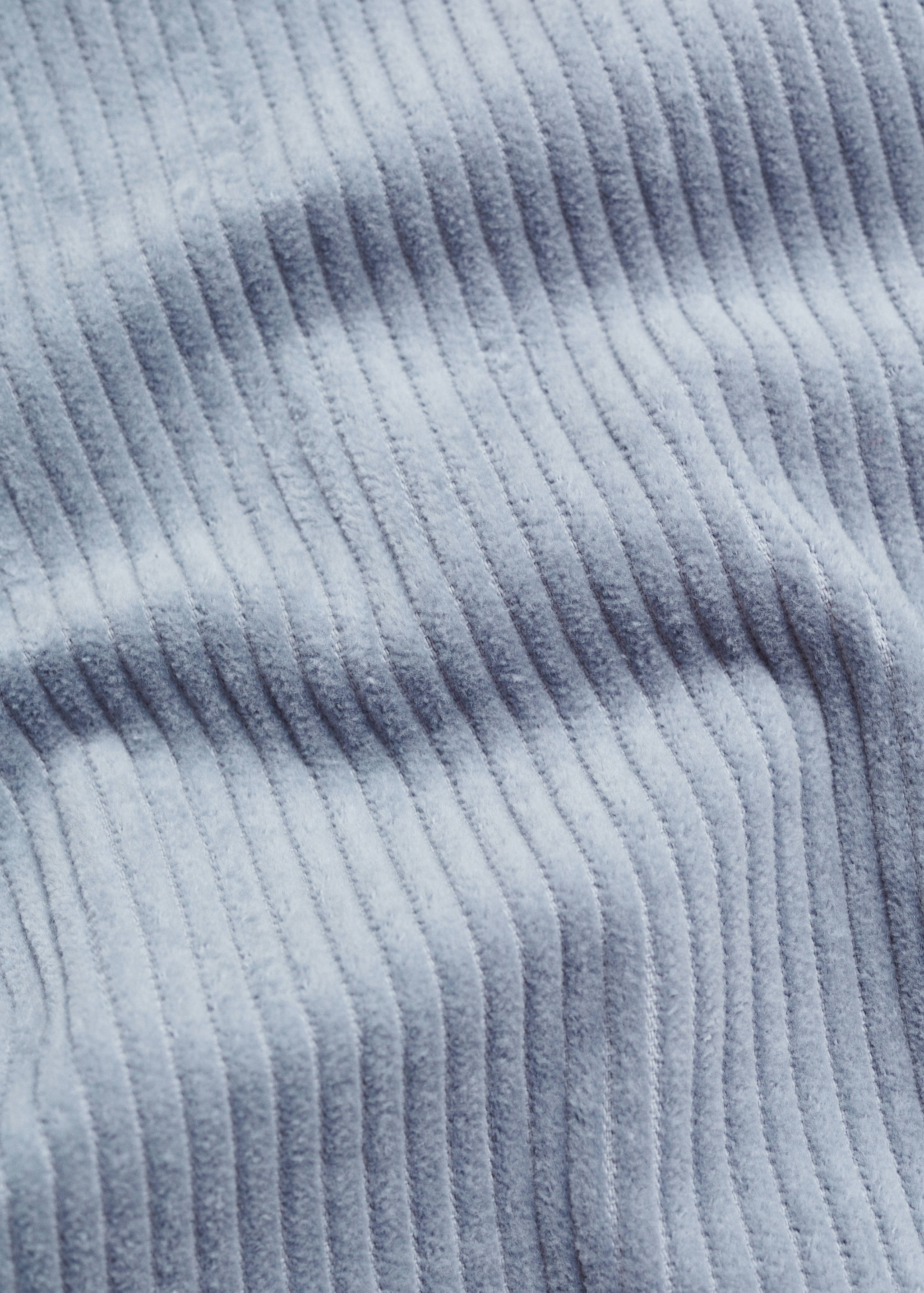 Pantalon style jupe-culotte velours côtelé - Détail de l'article 0