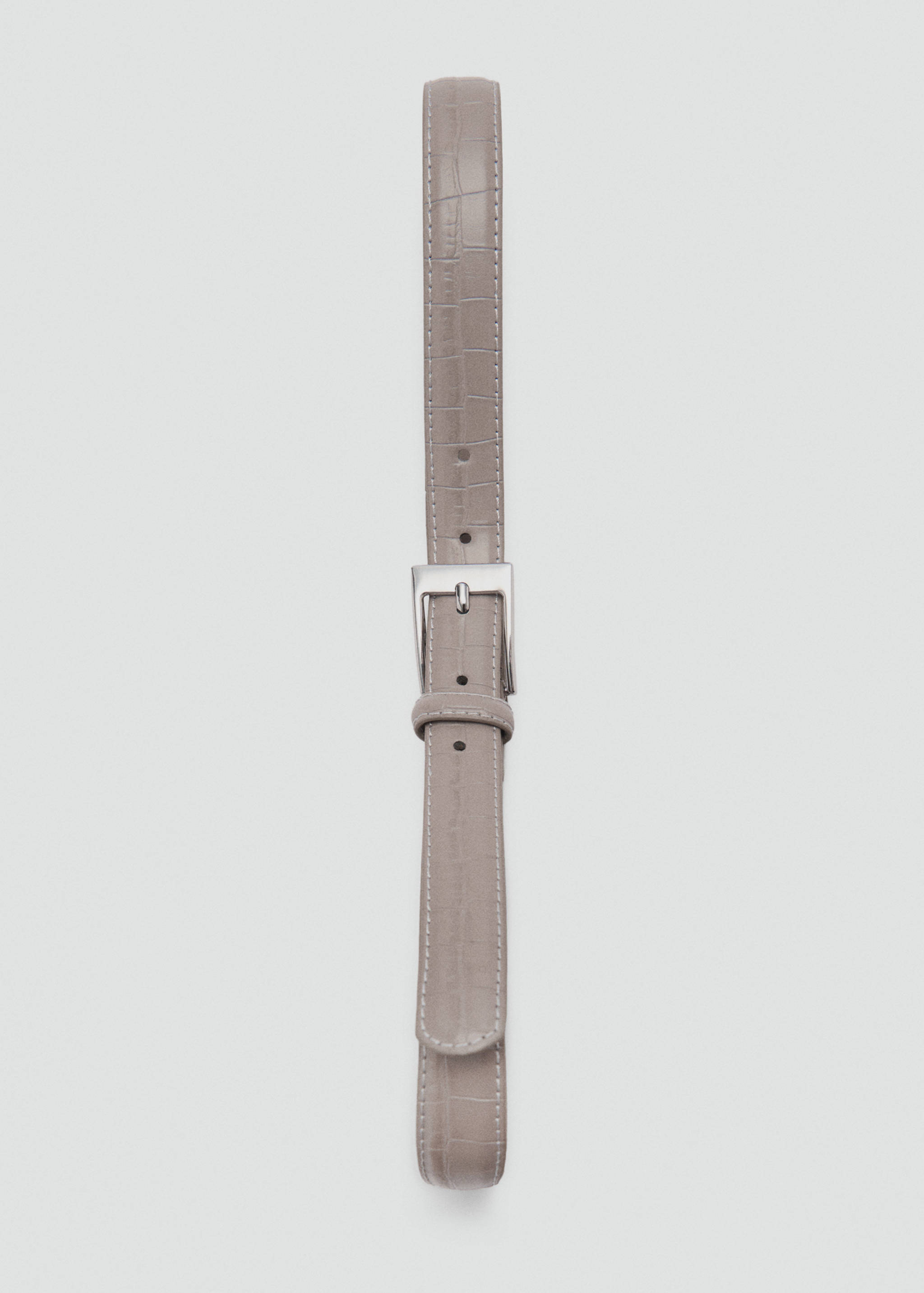 Skinny snake-effect belt - Details of the article 2
