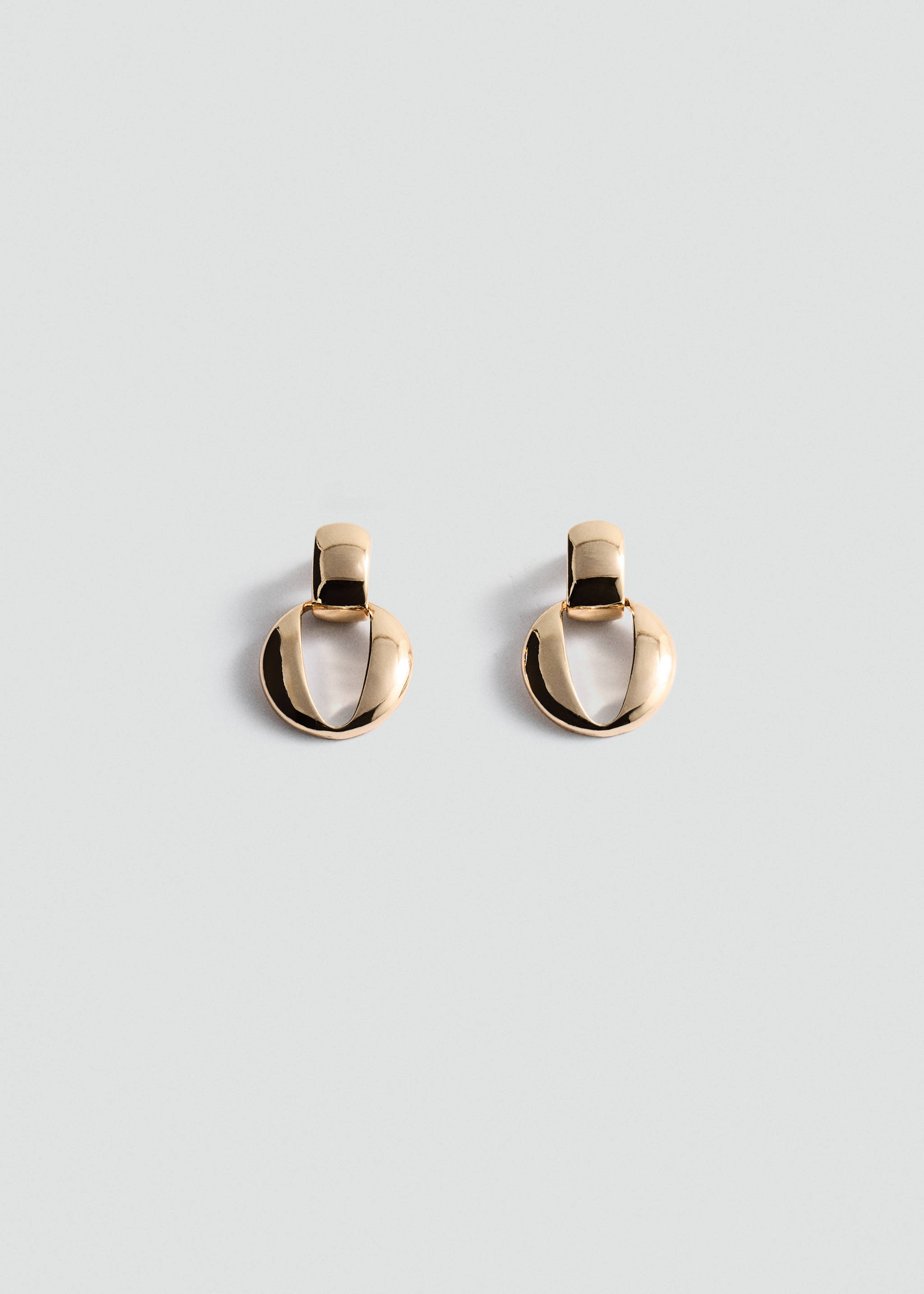 Circular-design earrings - Article without model