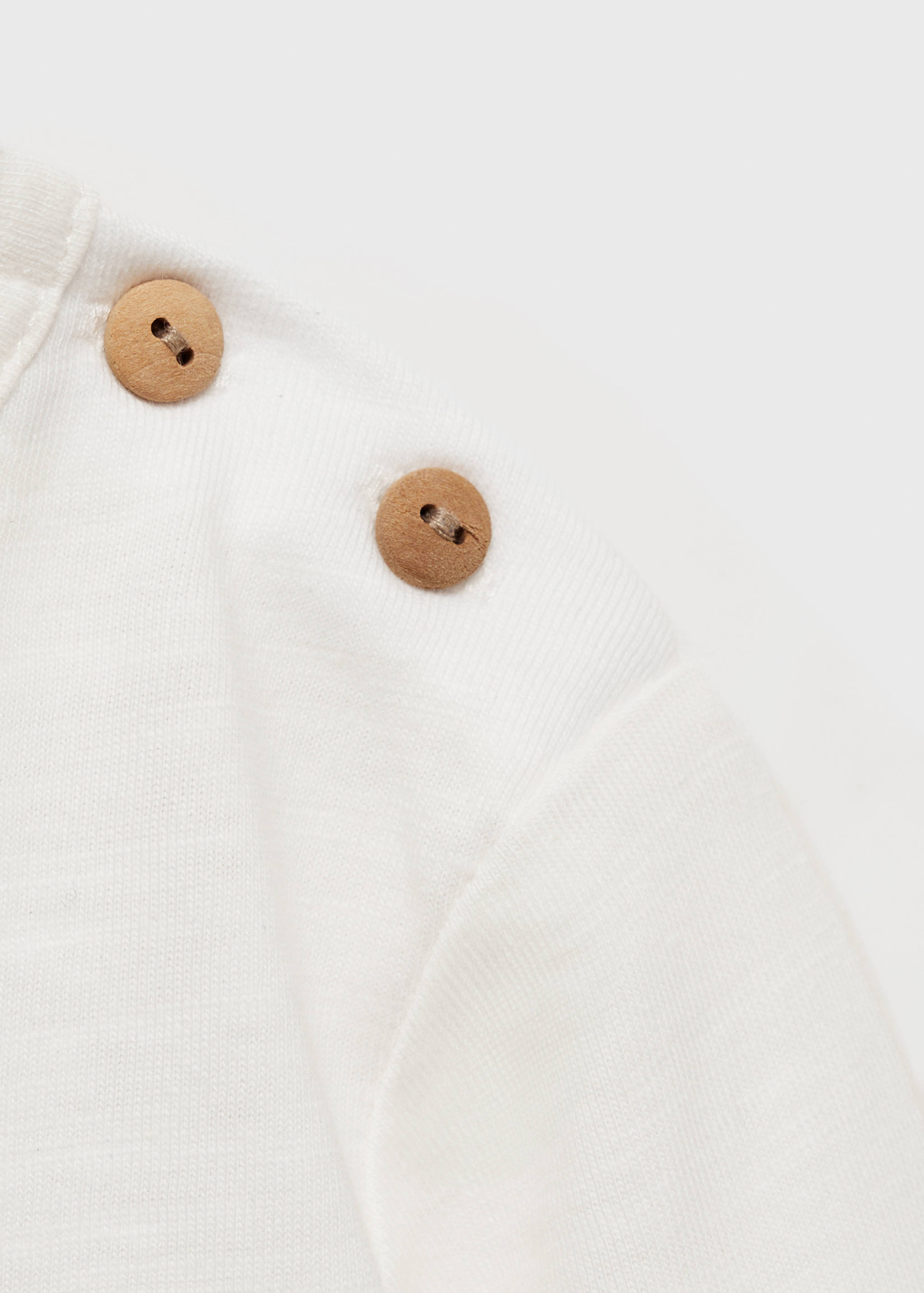 Camiseta manga larga estampado relieve - Detalle del artículo 0