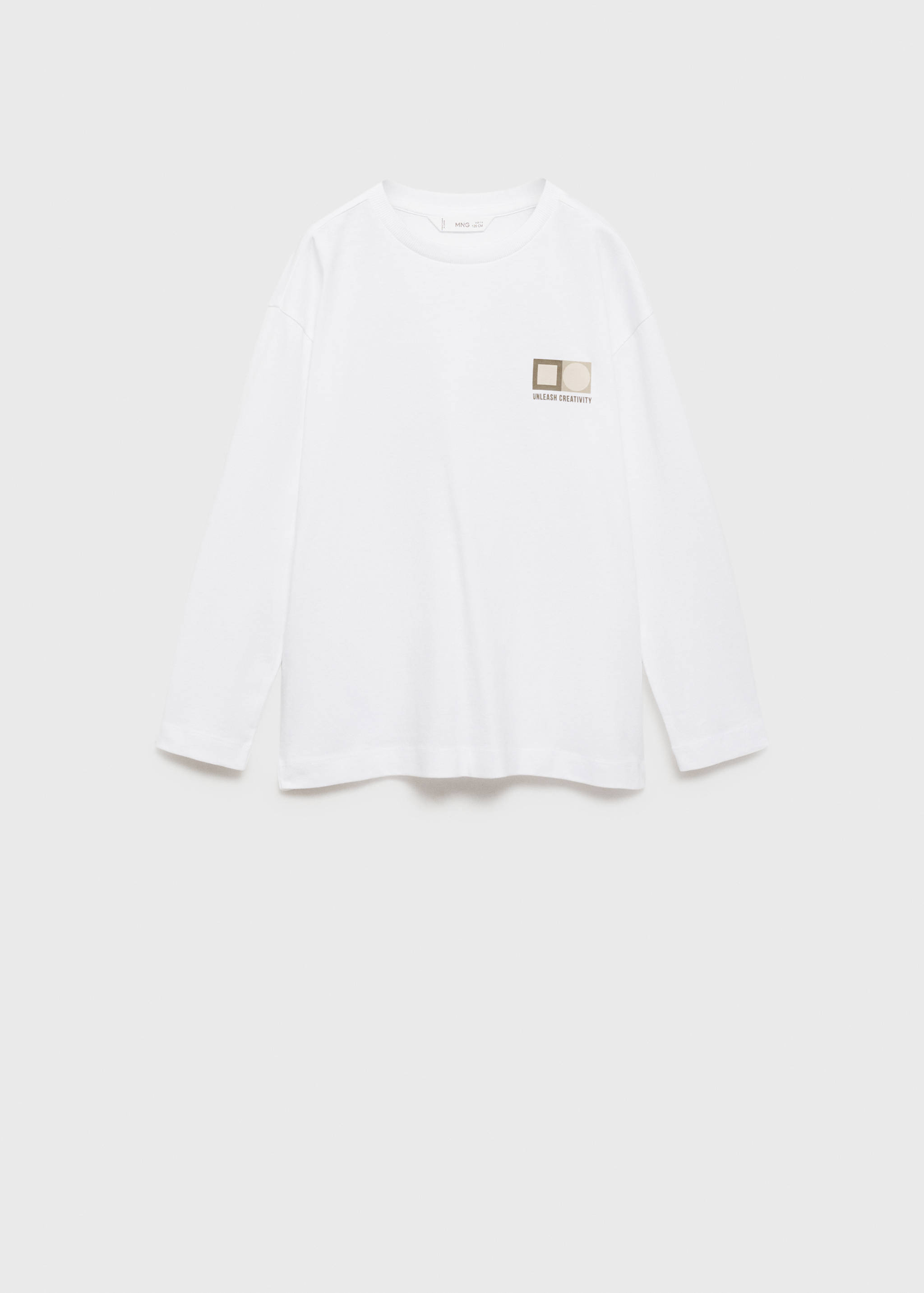 Printed long sleeve t-shirt - Article without model