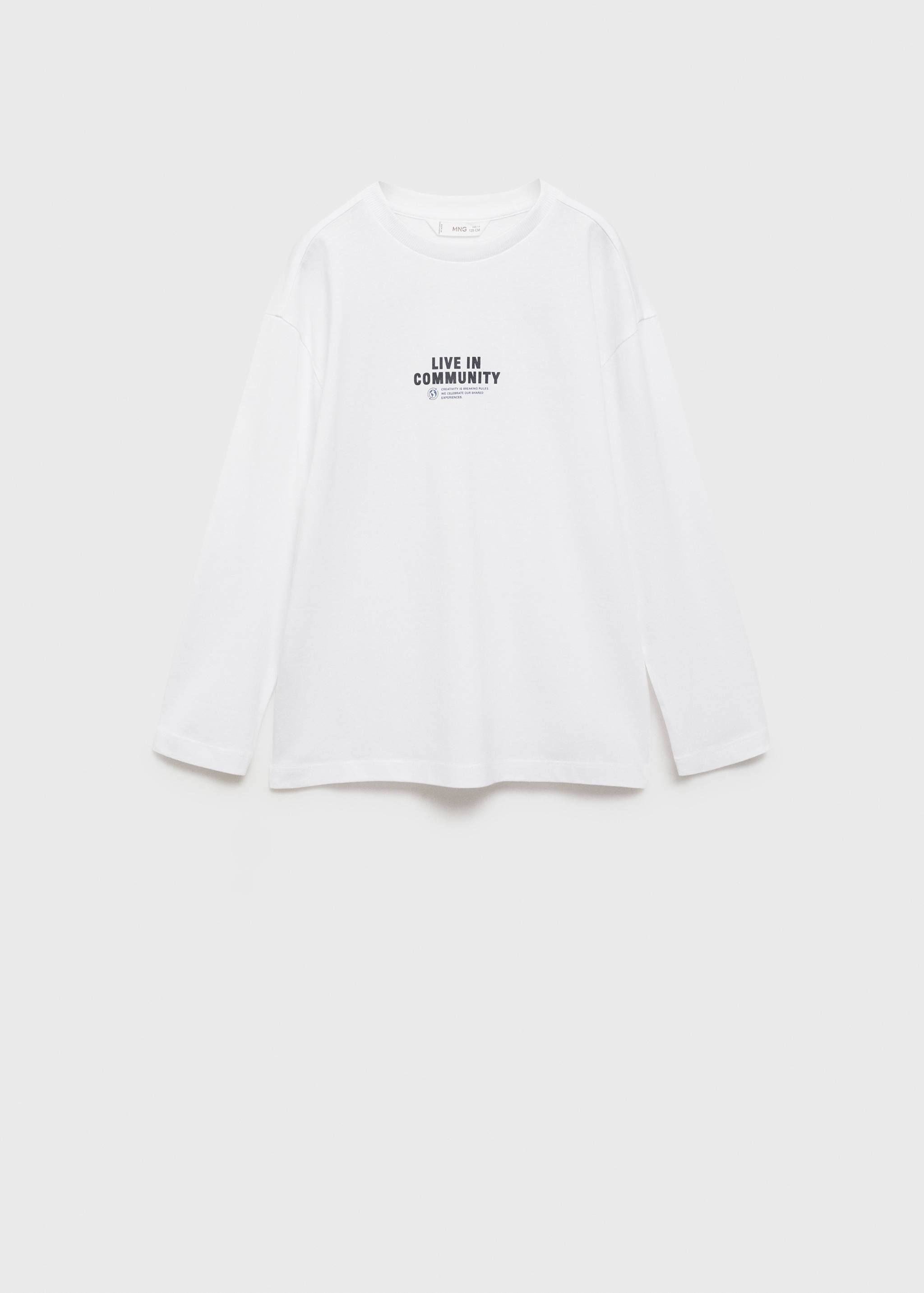 Printed long sleeve t-shirt - Article without model