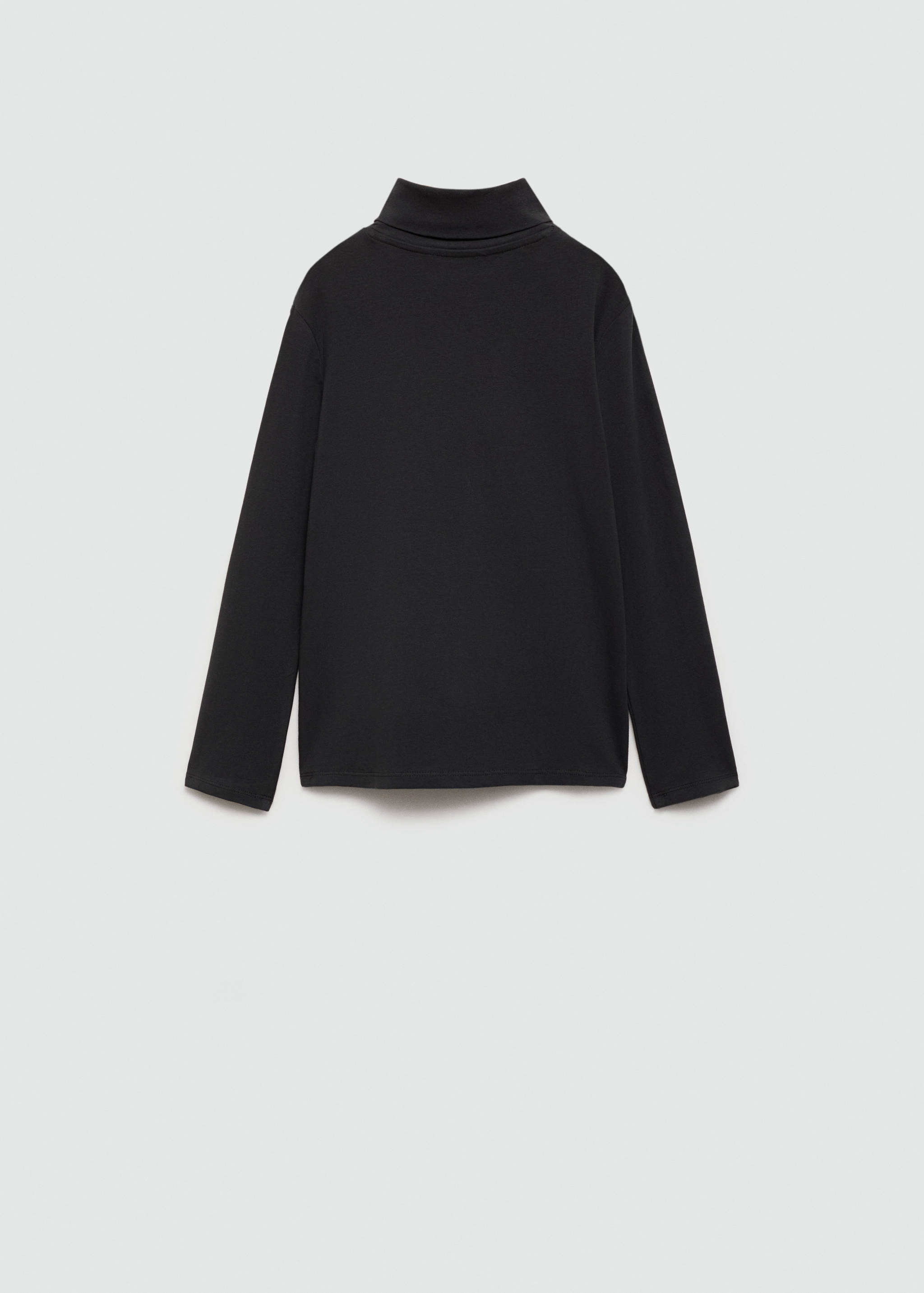 高翻领长袖T恤 - null