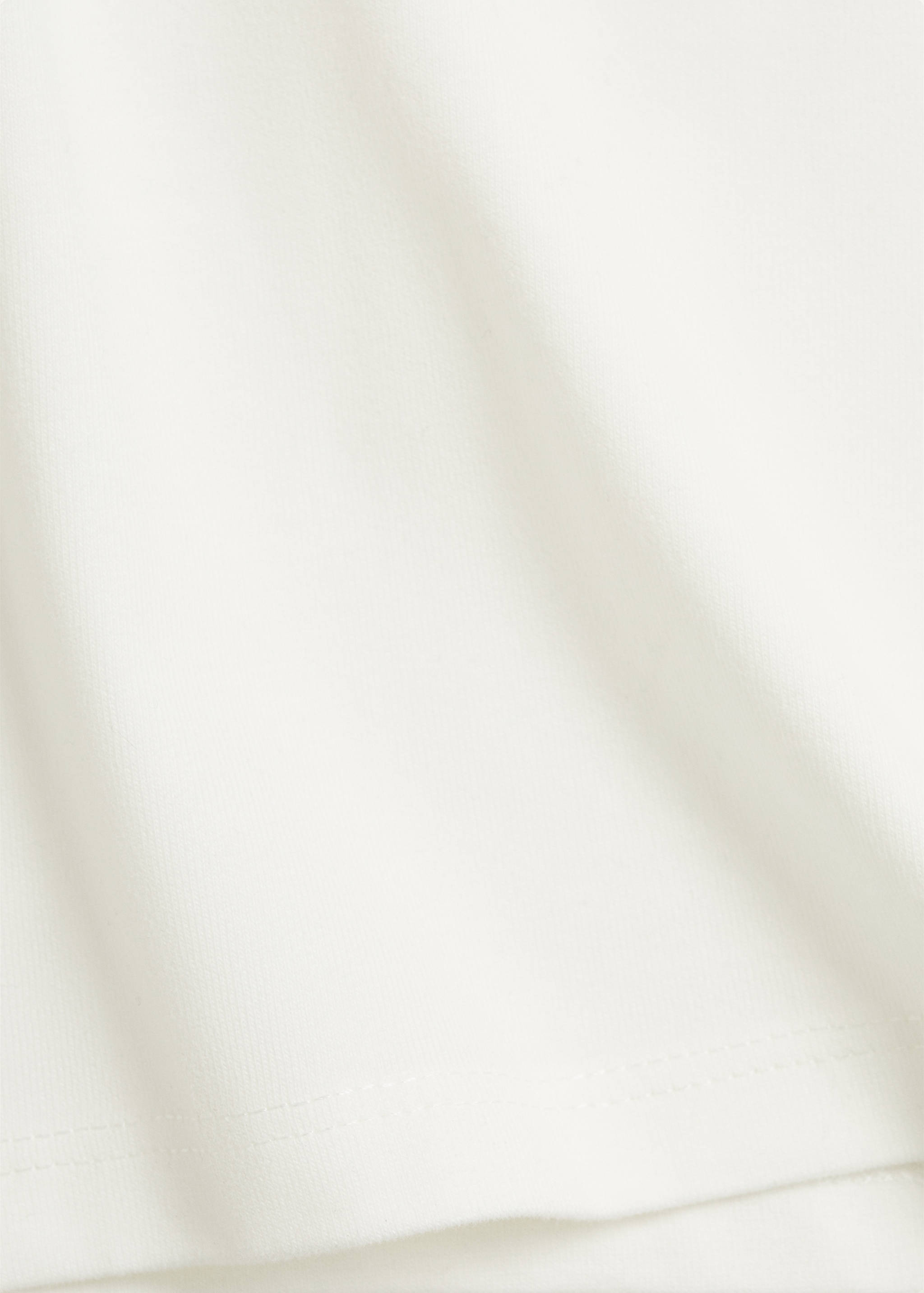 Turtleneck cotton T-shirt - Details of the article 0