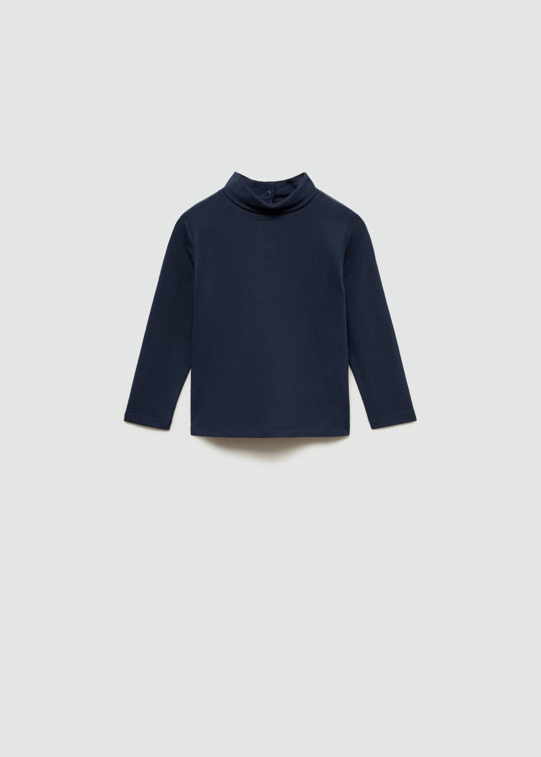 Turtleneck cotton T-shirt - Article without model