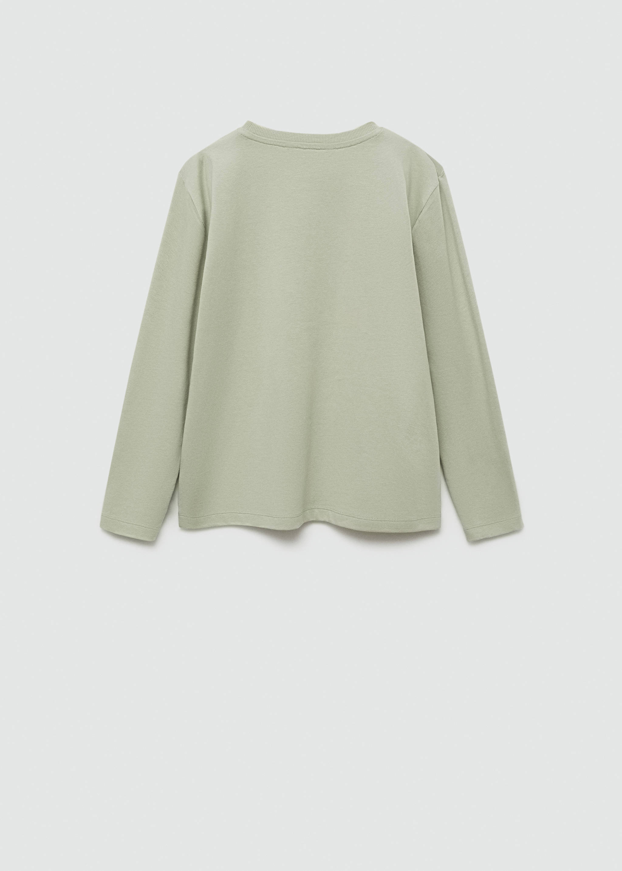 Printed long sleeve t-shirt - Reverse of the article
