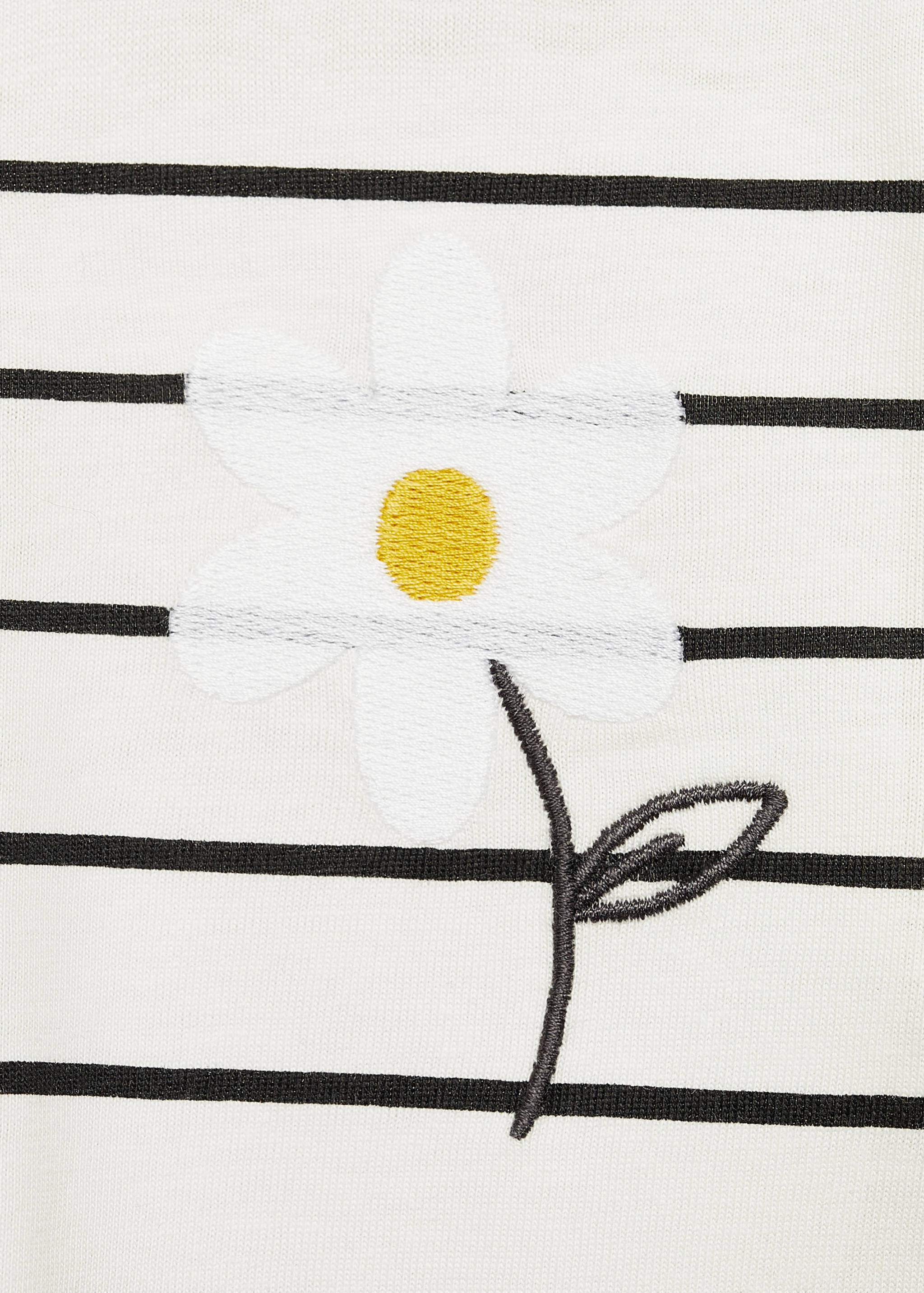 Langärmliges T-Shirt mit Streifen - Detail des Artikels 8