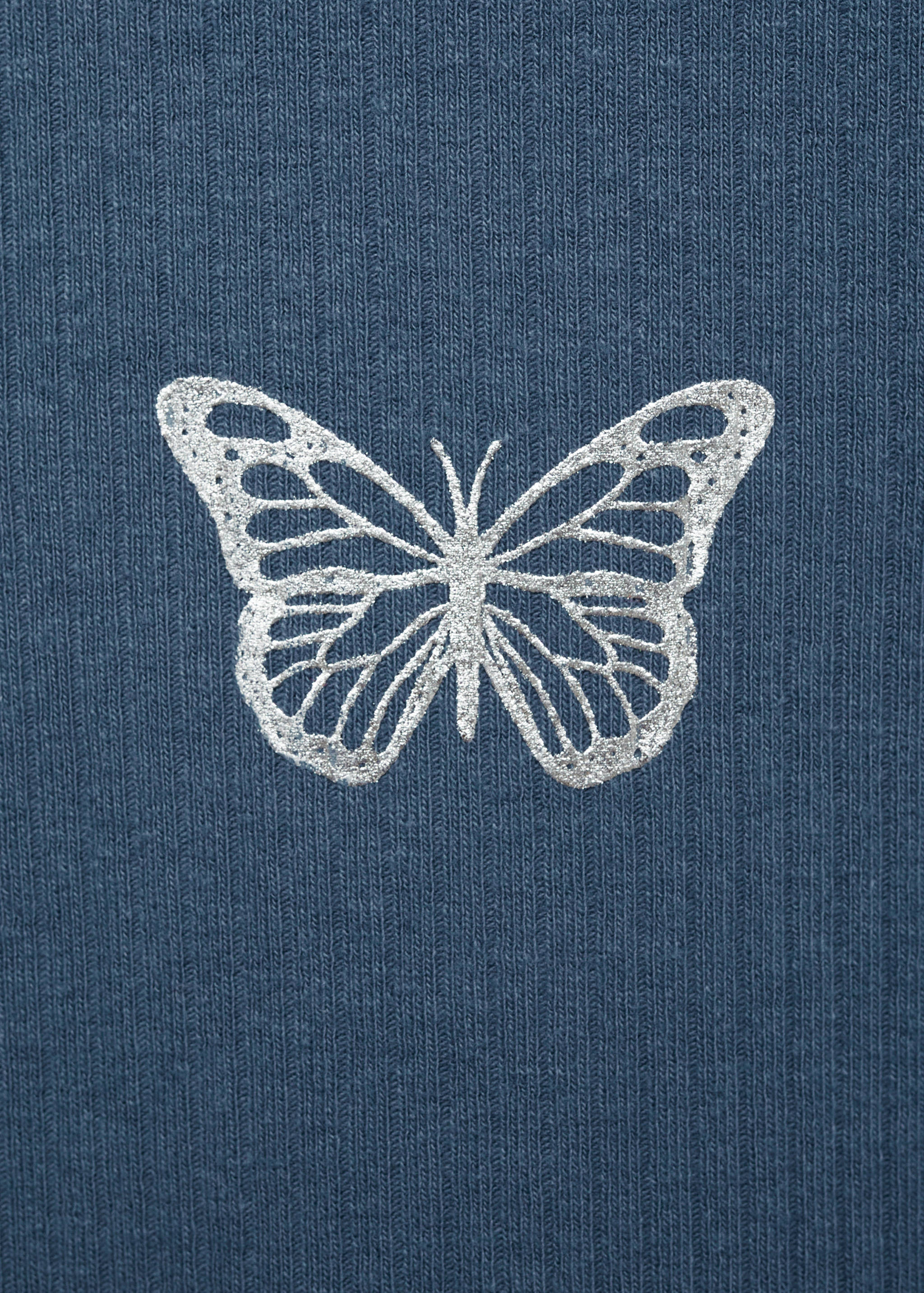 T-shirt imprimé maille côtelée - Détail de l'article 8