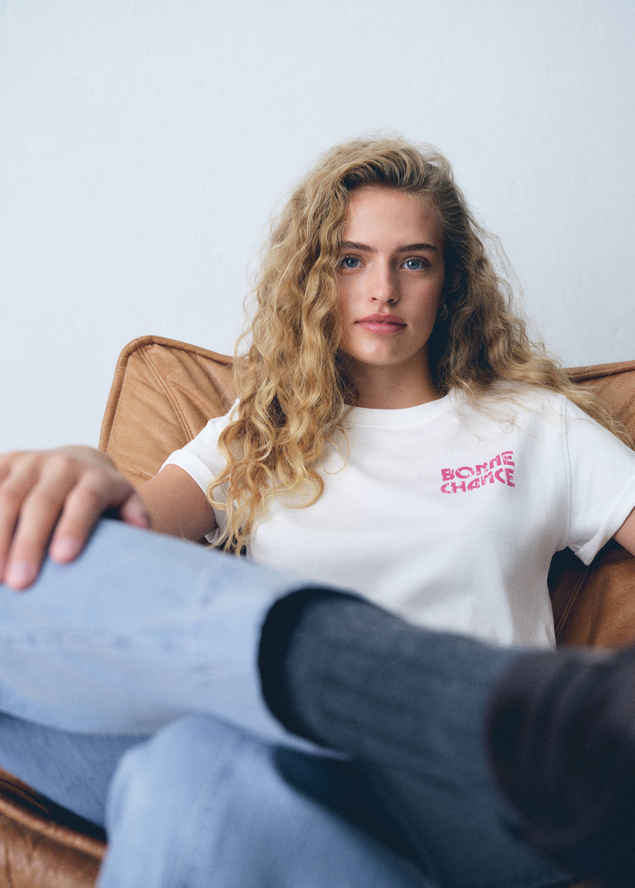 Printed cotton-blend T-shirt - Details of the article 5